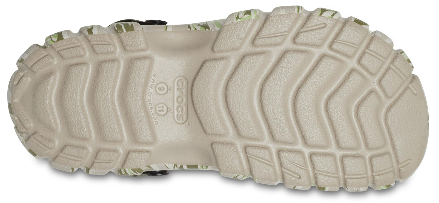 Crocs Unisex-Adult Offroad Sport Clogs, Cobblestone, 9 Women/7 Men M US