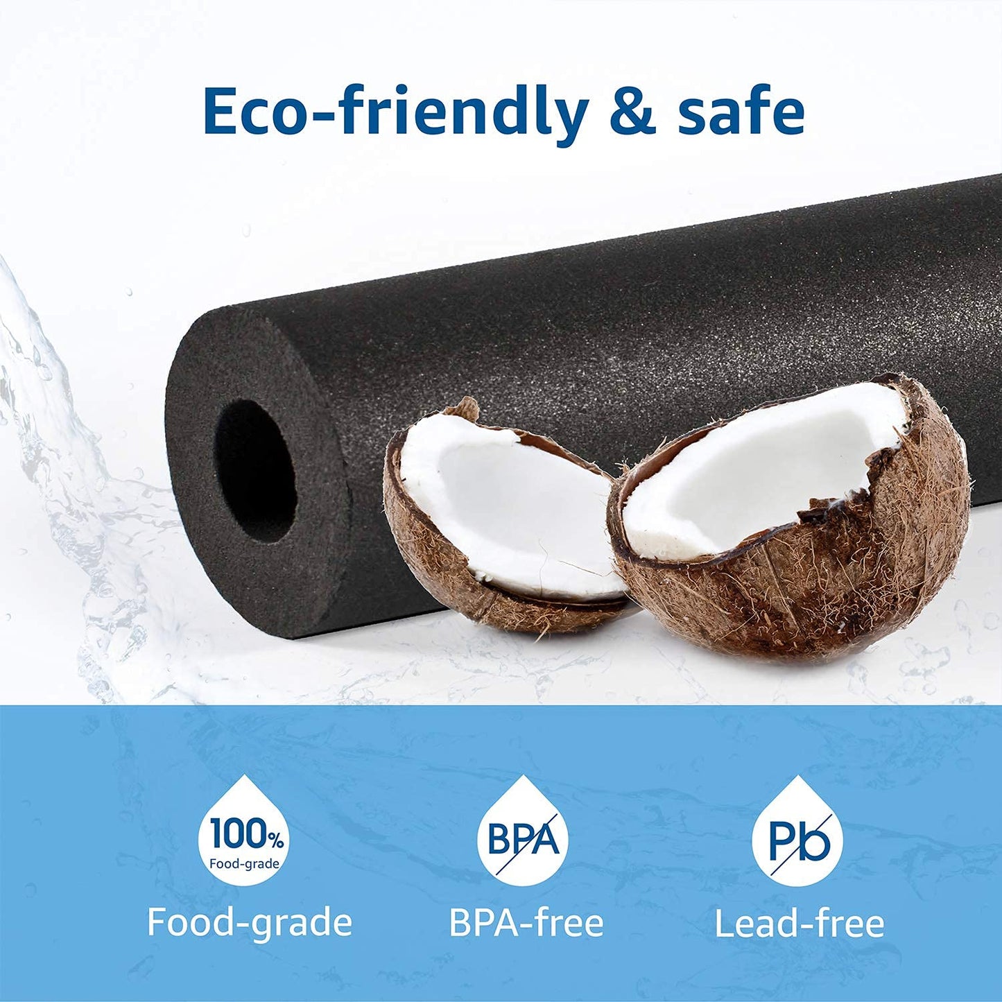 Waterdrop RC 1 EZ-Change, WFQTC30001, WFQTC70001 Basic Water Filtration Replacement, Replacement for Culligan® IC-EZ-1, US-EZ-1, RV-EZ-1, Brita® USF-201, USF-202, DuPont®, 3K Gallons (Pack of 2)