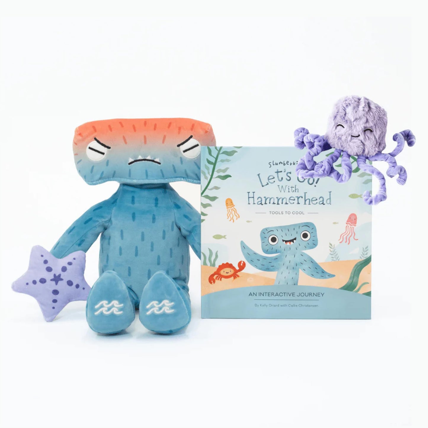 Slumberkins Flip Out Hammerhead: Emotional Regulation Set