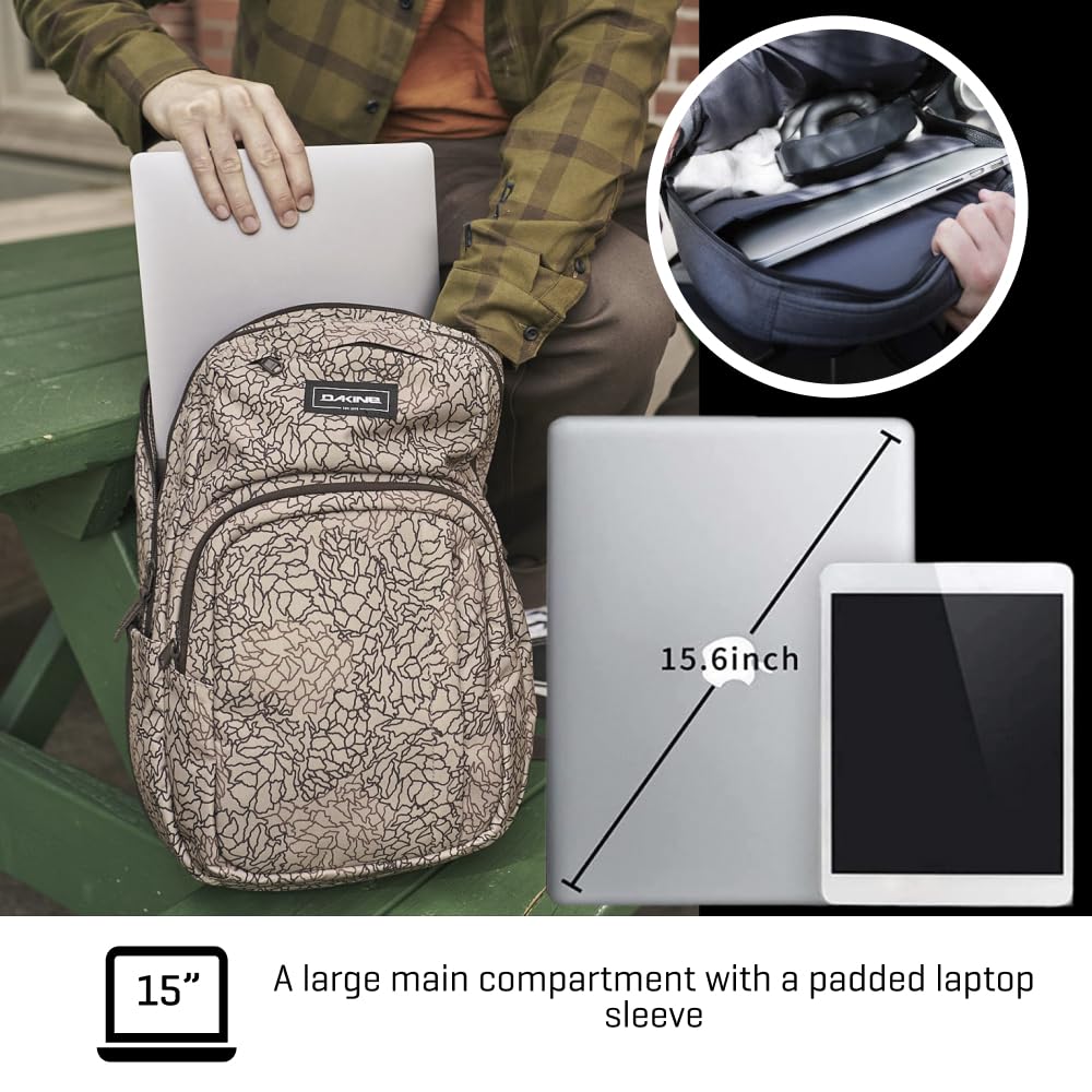 Dakine Campus M 25L - Black, One Size