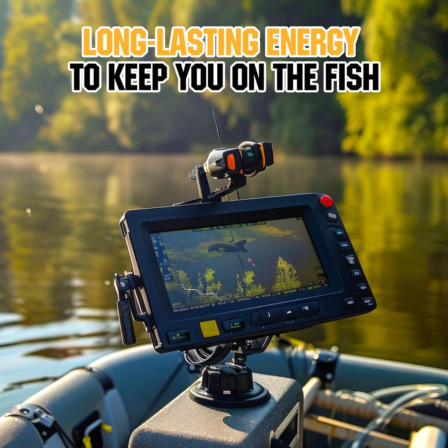 ECO-WORTHY 12V 20Ah LiFePO4 Lithium Battery, 4000+ Deep Cycle Rechargeable Battery with BMS for Trolling Motor, Mobility Scooter, Fish finder, Kids Scooters, Power Wheels, Outdoor Camping