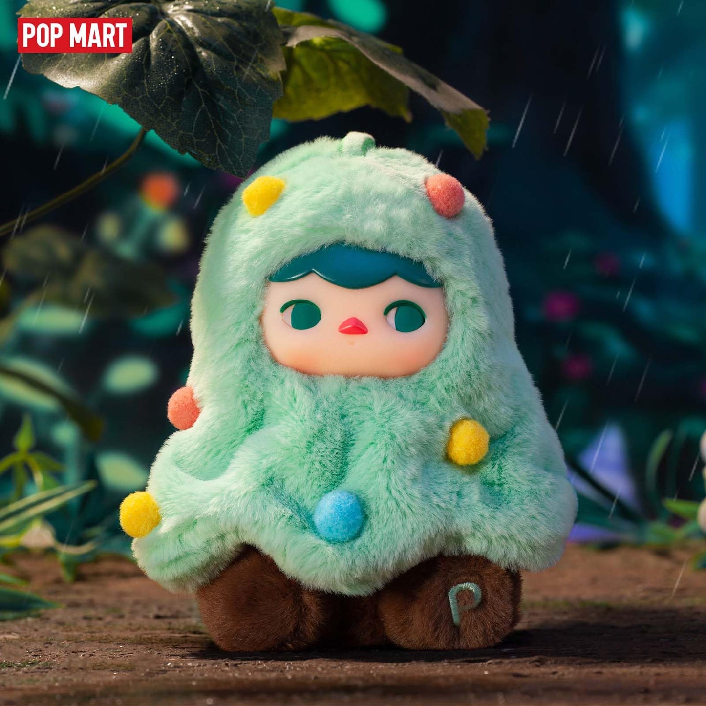 POP MART PUCKY Forest Party Vinyl Plush Pendant Blind Box Figures, Random Design Toys for Modern Home Decor, Collectible Toy Set for Desk Accessories, 1PC