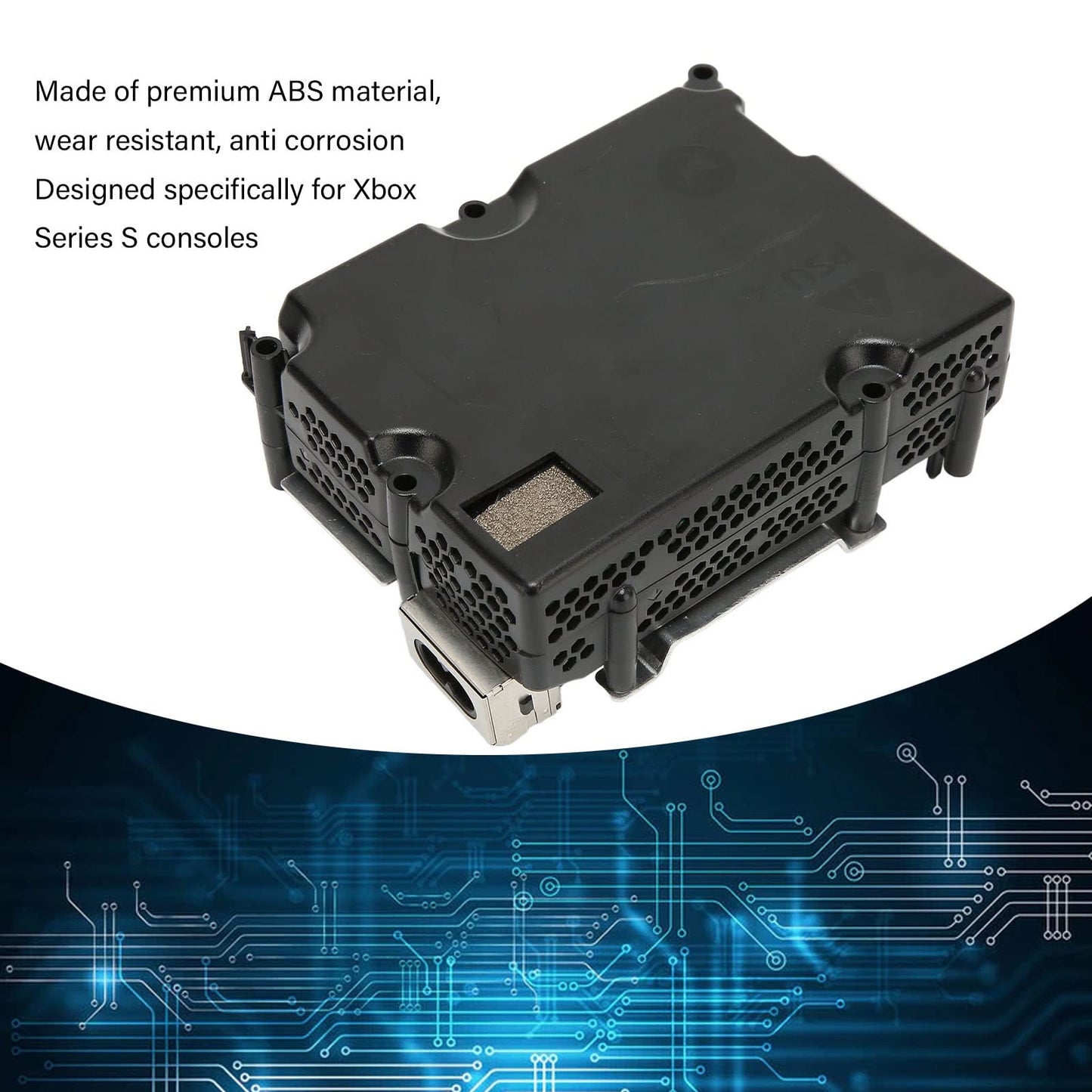 Replacement for Series S Power Supply, Power Board AC Adapter Brick, 100 to 240V Game Console Internal Power Supply, Easy to Install