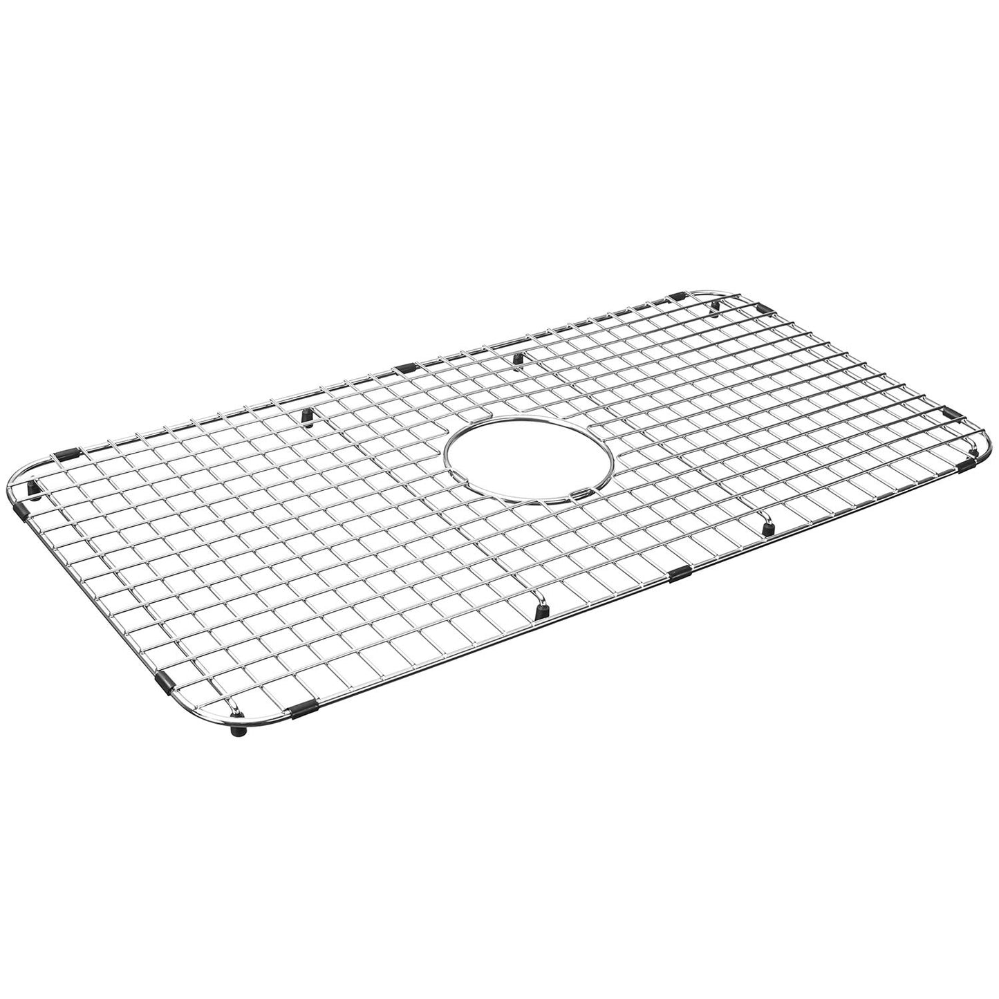 Serene Valley Sink Bottom Grid 28-1/16" X 13-15/16", Centered Drain with Corner Radius 2", SVM2814C