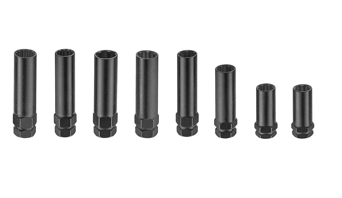 kauplus 16PCS Master Wheel Locking Lug Key Set, Wheel Lock Removal Kit