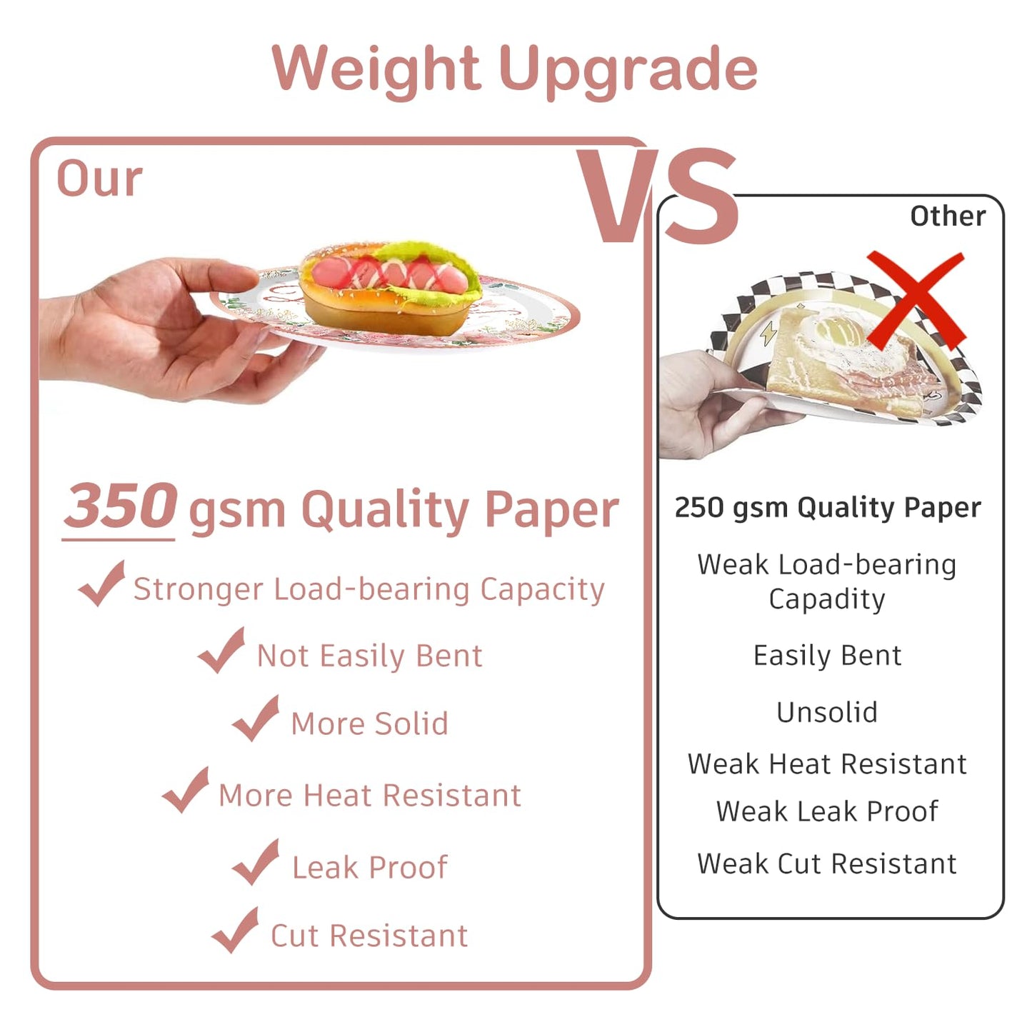 Cocomigo 330pcs Bride to Be Decorations, One-stop Set for 25 People, Includes 350gsm Plates Photo Props Cupcake Toppers Veil and Sash, Pink Bridal Shower Decorations for Female
