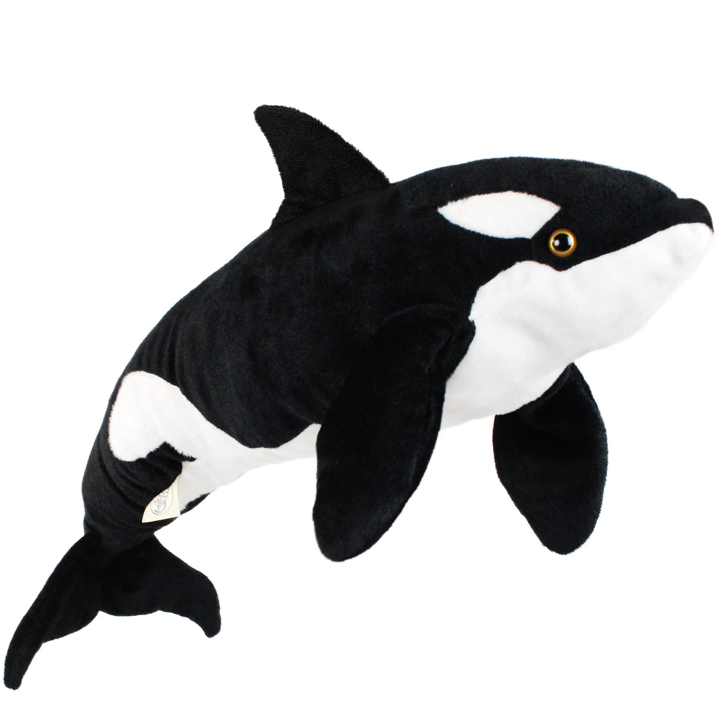 Octavius The Orca Blackfish | Over 2 1/2 Foot Long Big Killer Whale Stuffed Animal Plush | by TigerHart Toys