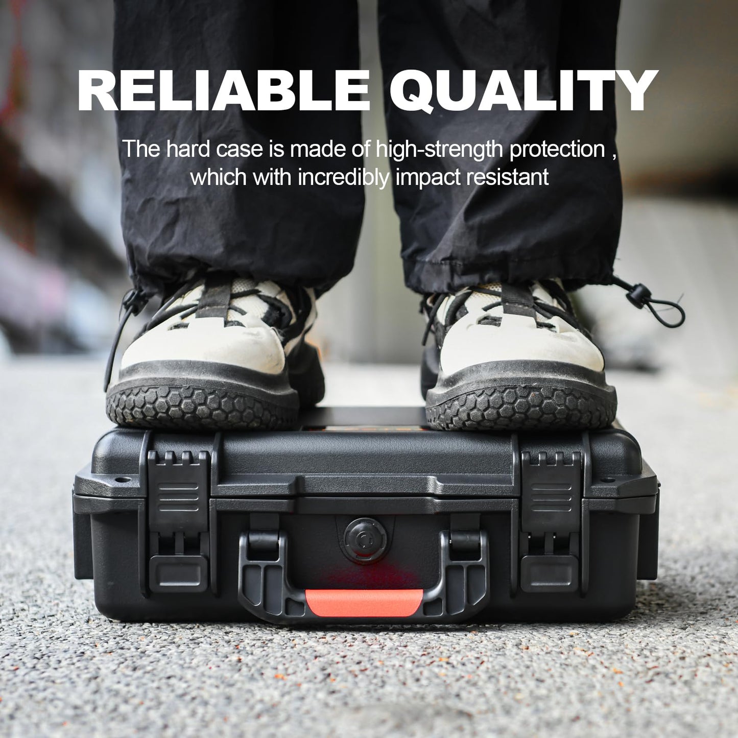 YETEETH Case Organizer for GoPro Hero 13/ Hero 12, Waterproof Hard Shell Travel Storage Carrying Case for Gopro Hero 13/12/11/10/9/8/Media Mod/Volta/Creator Edition/Action Camera and Other Accessories