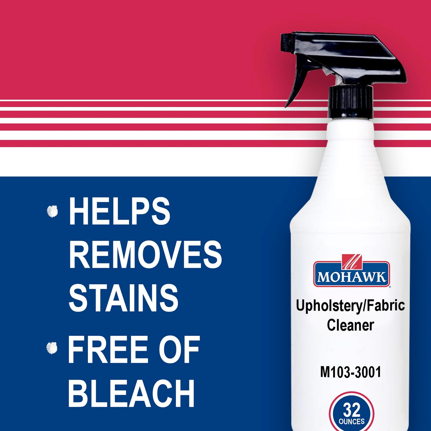 Mohawk Finishing Products Upholstery/Fabric Cleaner White 32 Fl Oz (Pack of 1)