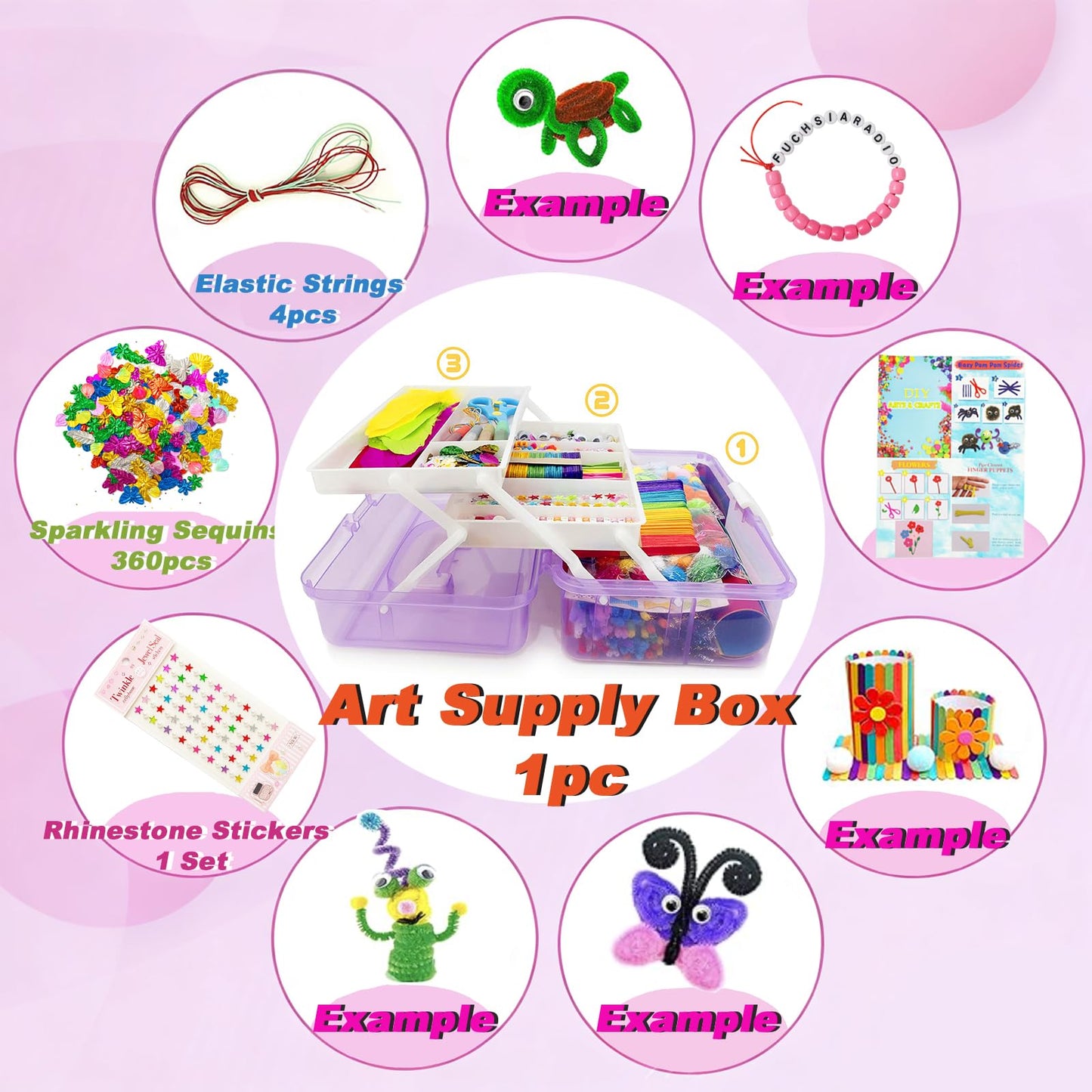 FuchsiaRadio Art Craft KIT