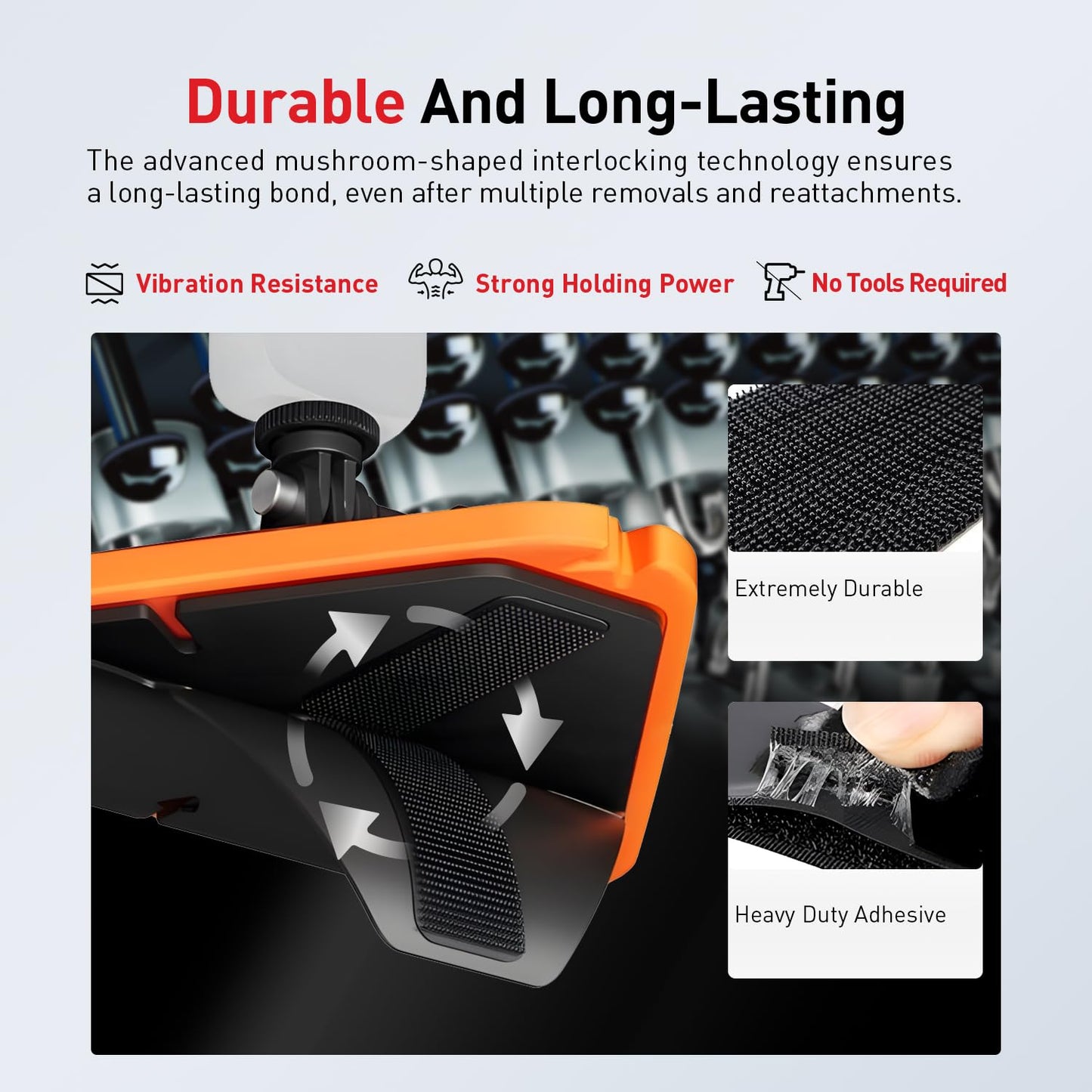 Dual Lock SJ3560 Made of 3M Heavy Duty Reclosable Fastener 2" x 7.5Ft Industrial Strength Mounting Strips Self Mating Interlocking Hook with Strong Adhesive for Indoor Outdoor Home Office Deco