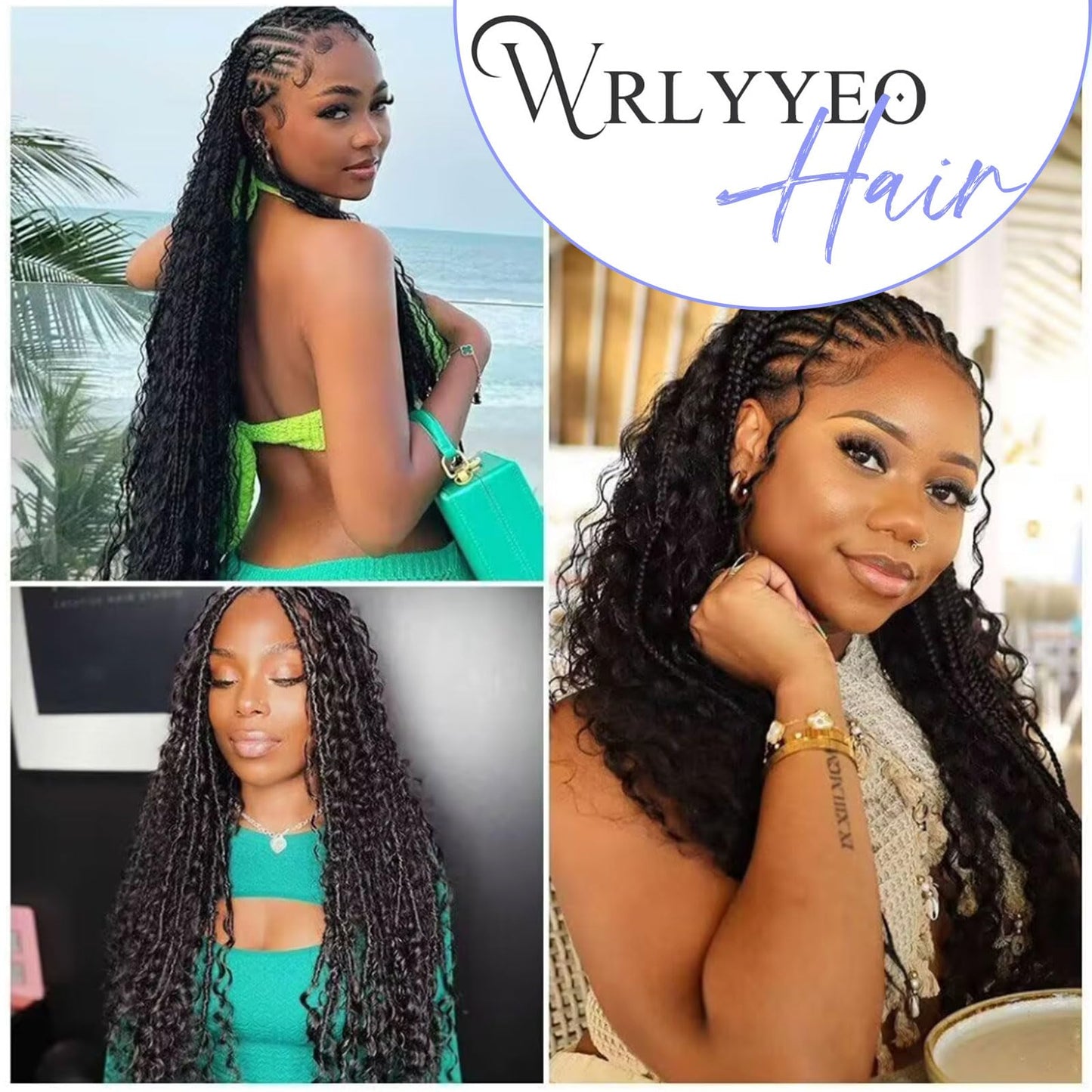 613 Blonde Human Braiding Hair 18 Inch 50g 1 Bundles Deep Wave Bulk Human Hair for Braiding Curly Human Hair for Boho Braids Water Wet and Wavy Curls Micro Extensions
