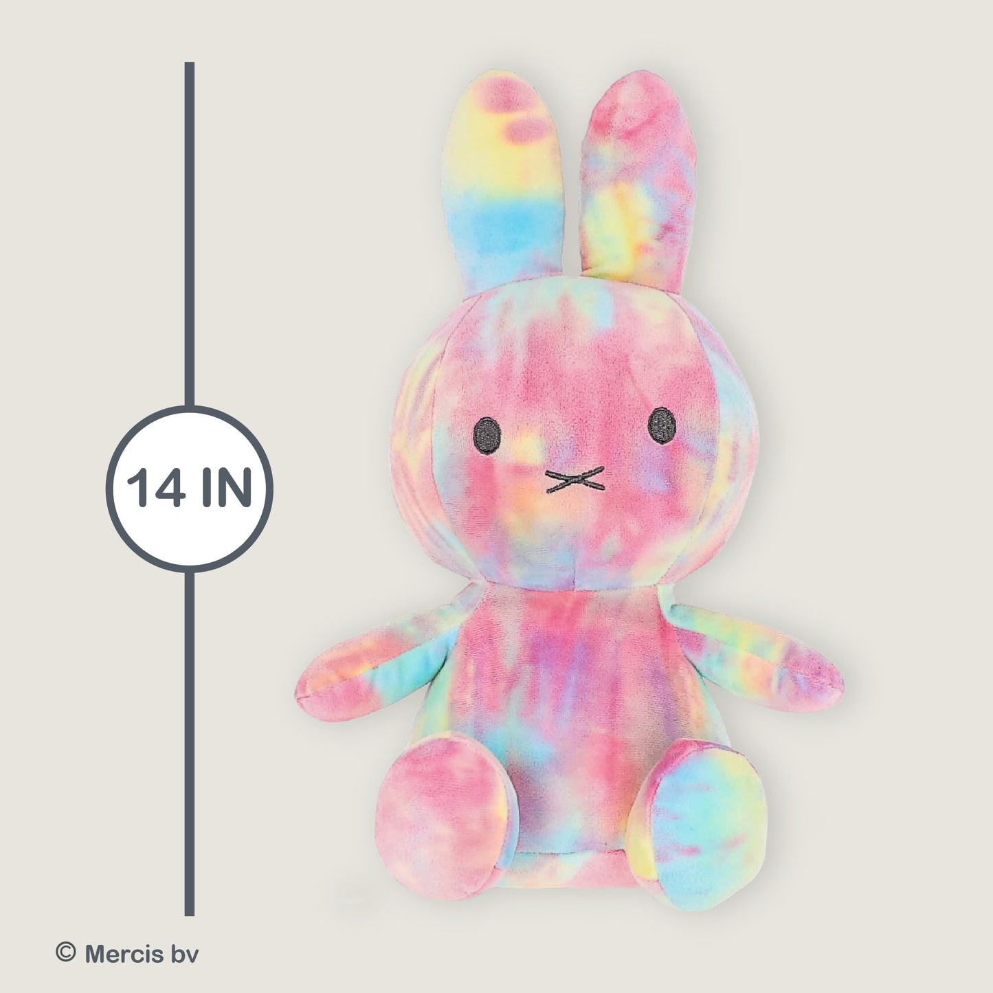 Miffy 14" Tie Dye Plush