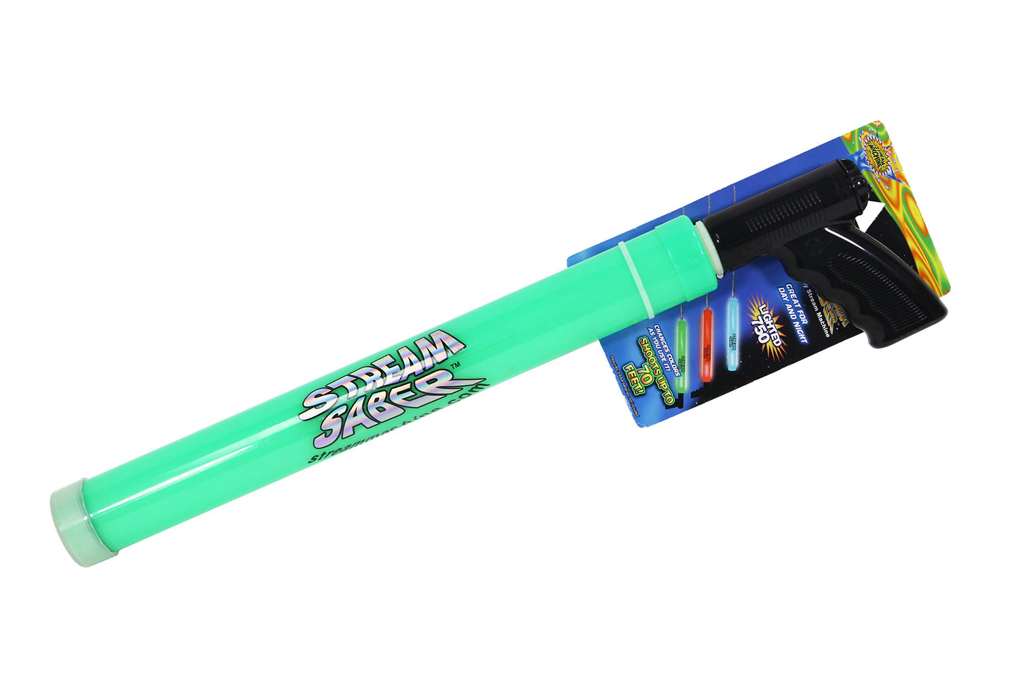 Stream Machine Lighted TL-750 Water Launcher, Assorted Colors, 22" x 5.5"