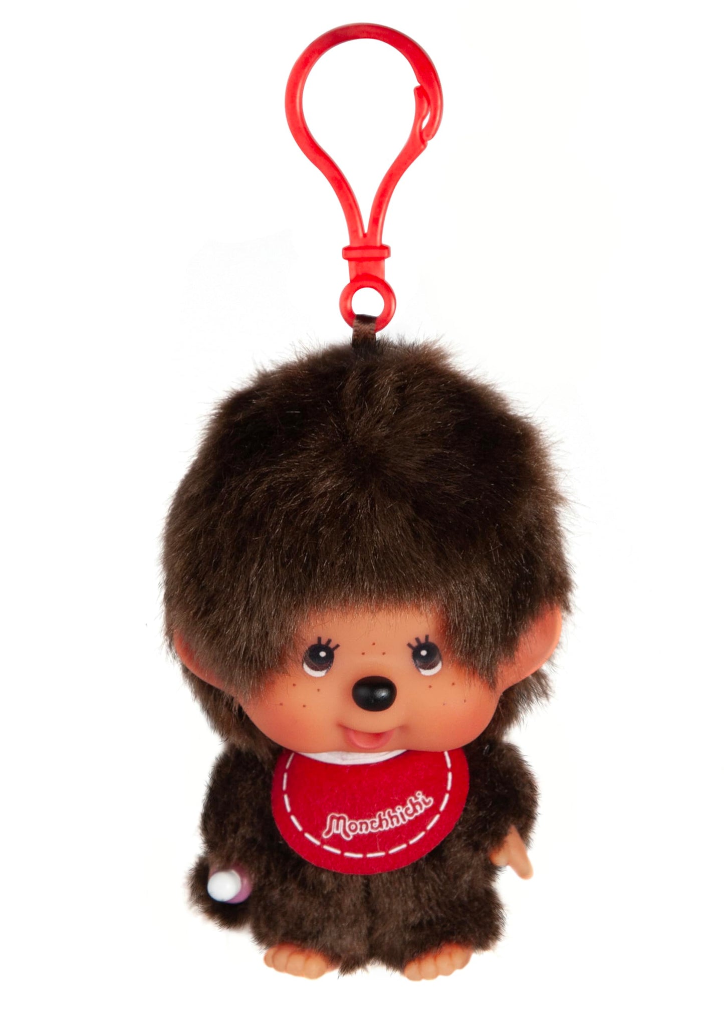 Monchihichi Red Bib Boy Keychain 5" Plush