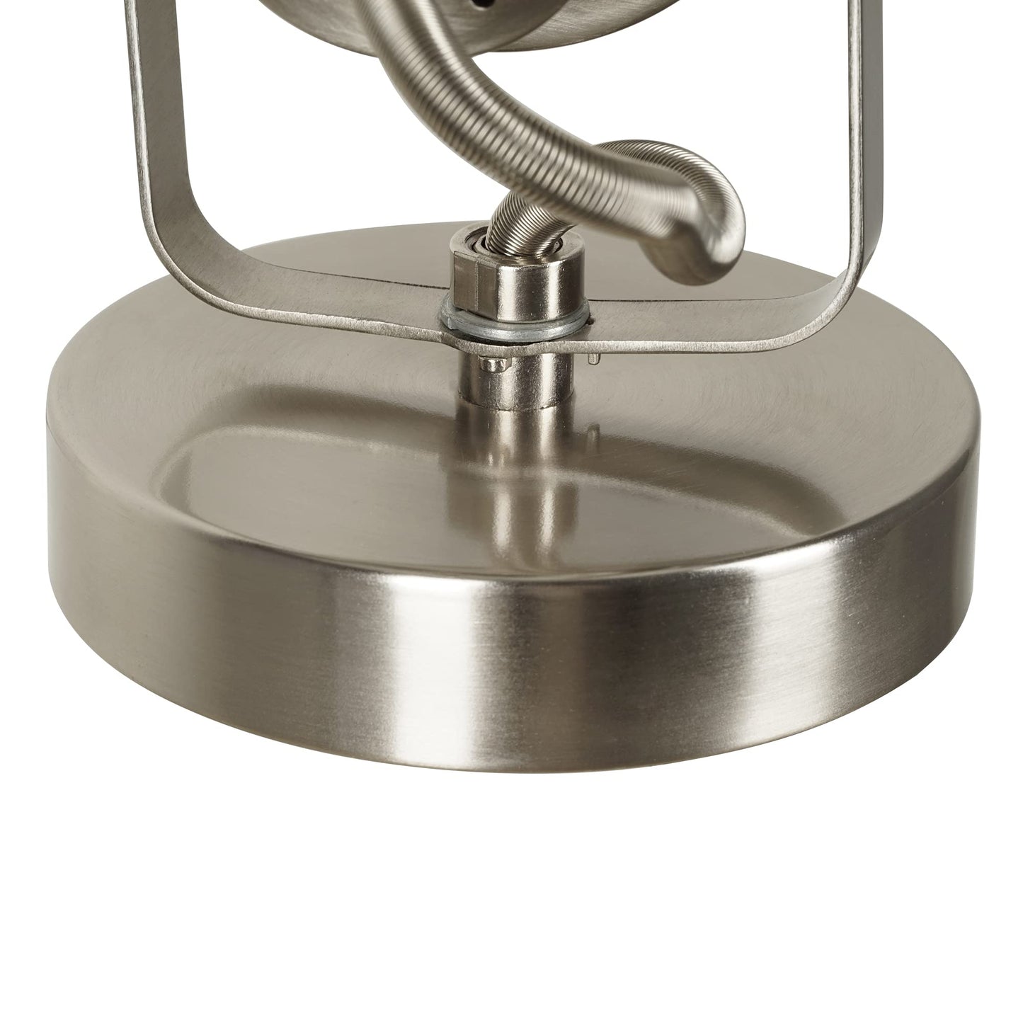 Catalina Lighting Modern Multipurpose Spotlight Desk or Wall Mount Accent Lamp, 6", Brushed Nickel, Pack of 1
