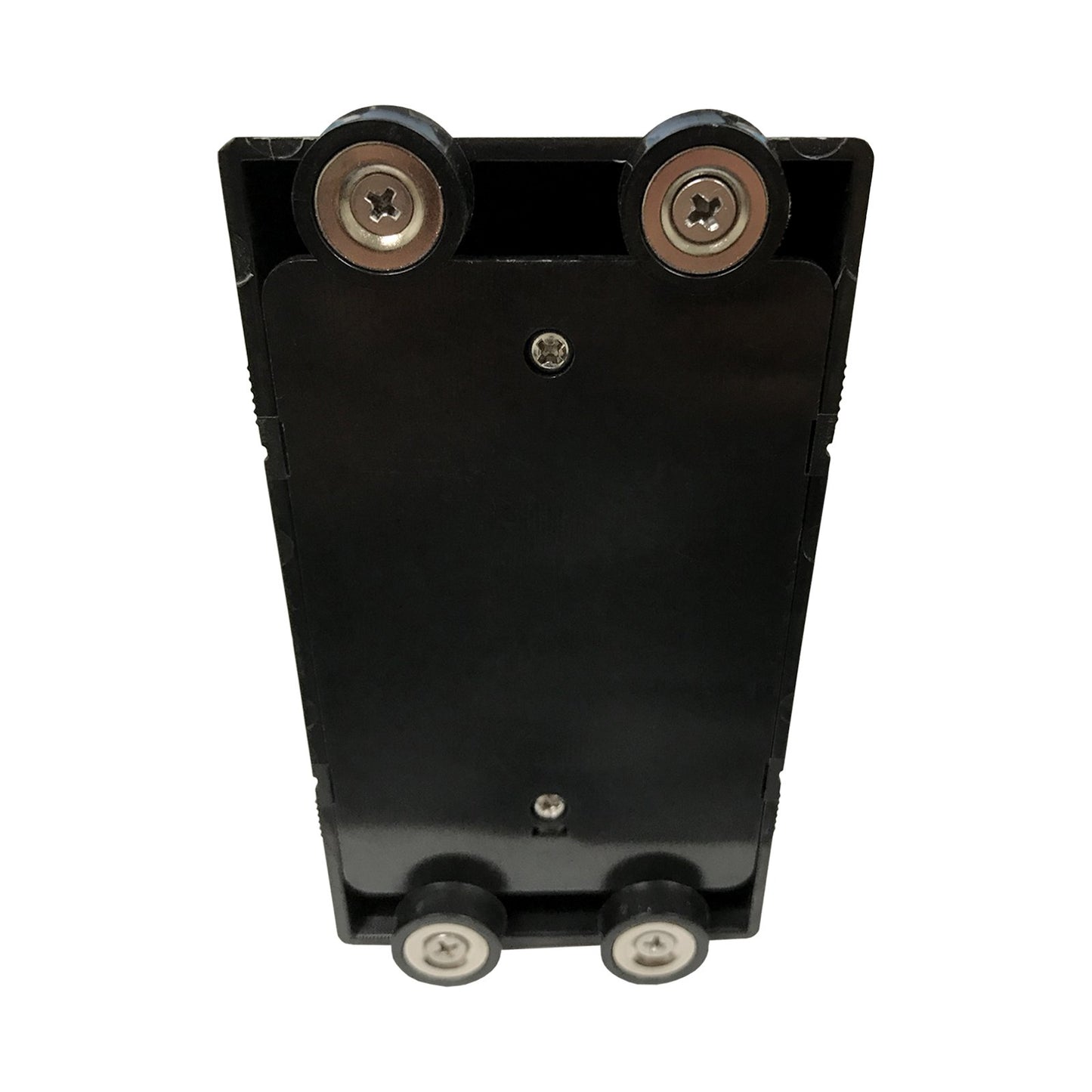 Magnetic Retractable Wall Barrier - Temporary Crowd Control Tool For Safety Queue Solution - 120" Belt Length Coverage with Strong Magnets by VIP Crowd Control (No Entry)