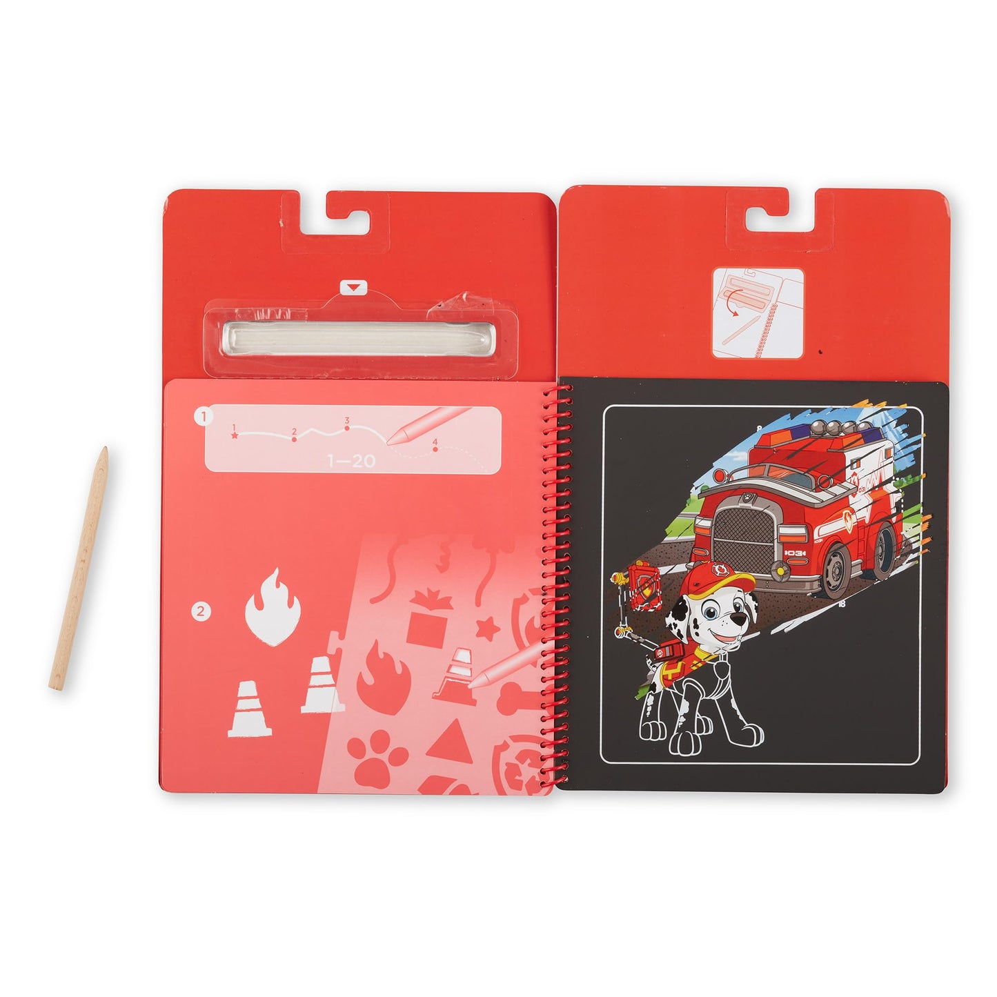 Melissa & Doug PAW Patrol Scratch Art 3-Pack – Chase, Skye, Marshall Color Reveal Travel Activity PadsPAW Patrol Color Reveal Reverse Scratch Pads Travel Activity