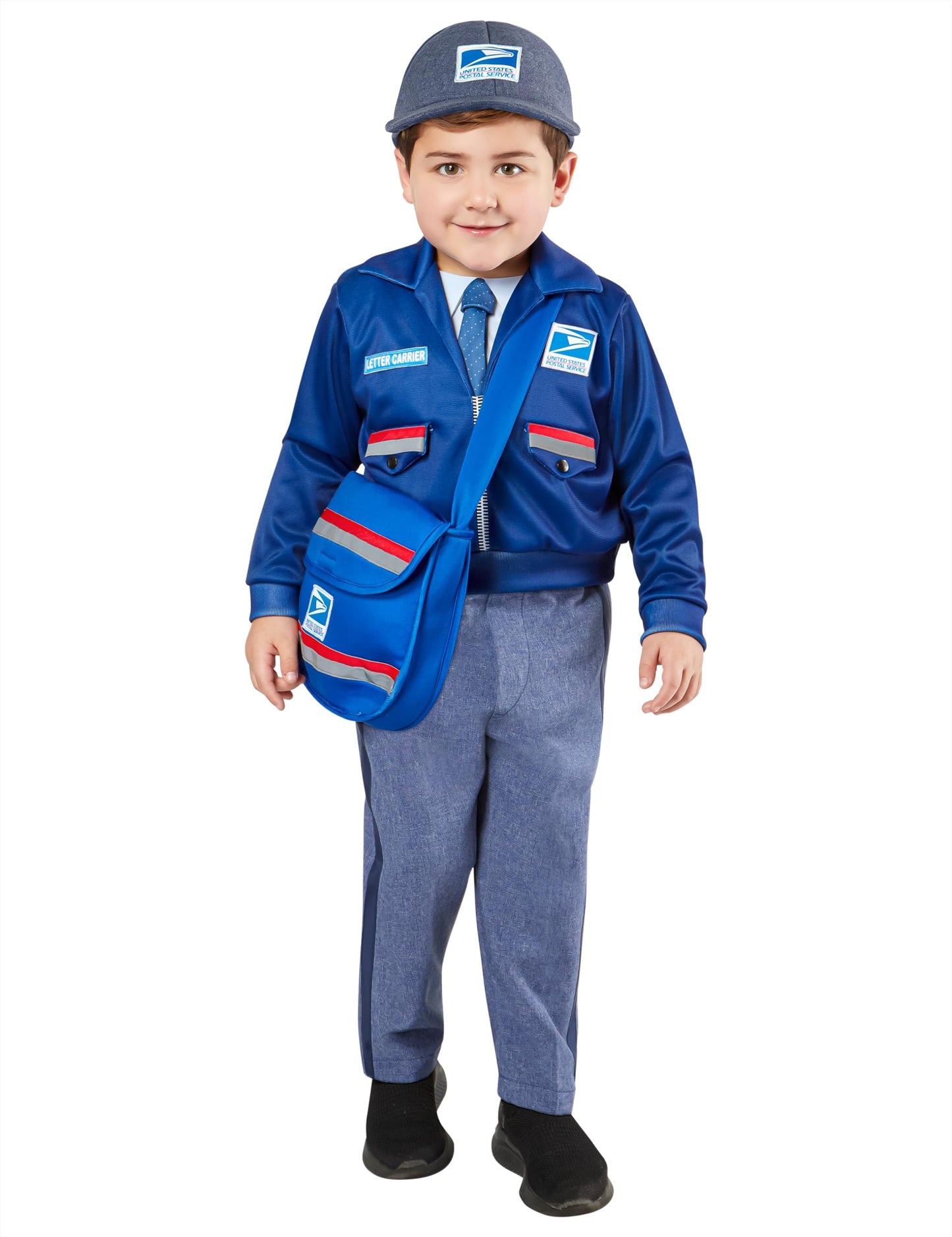 Rubies United States Postal Service: USPS Letter Carrier Costume for Toddlers, Unisex 4T