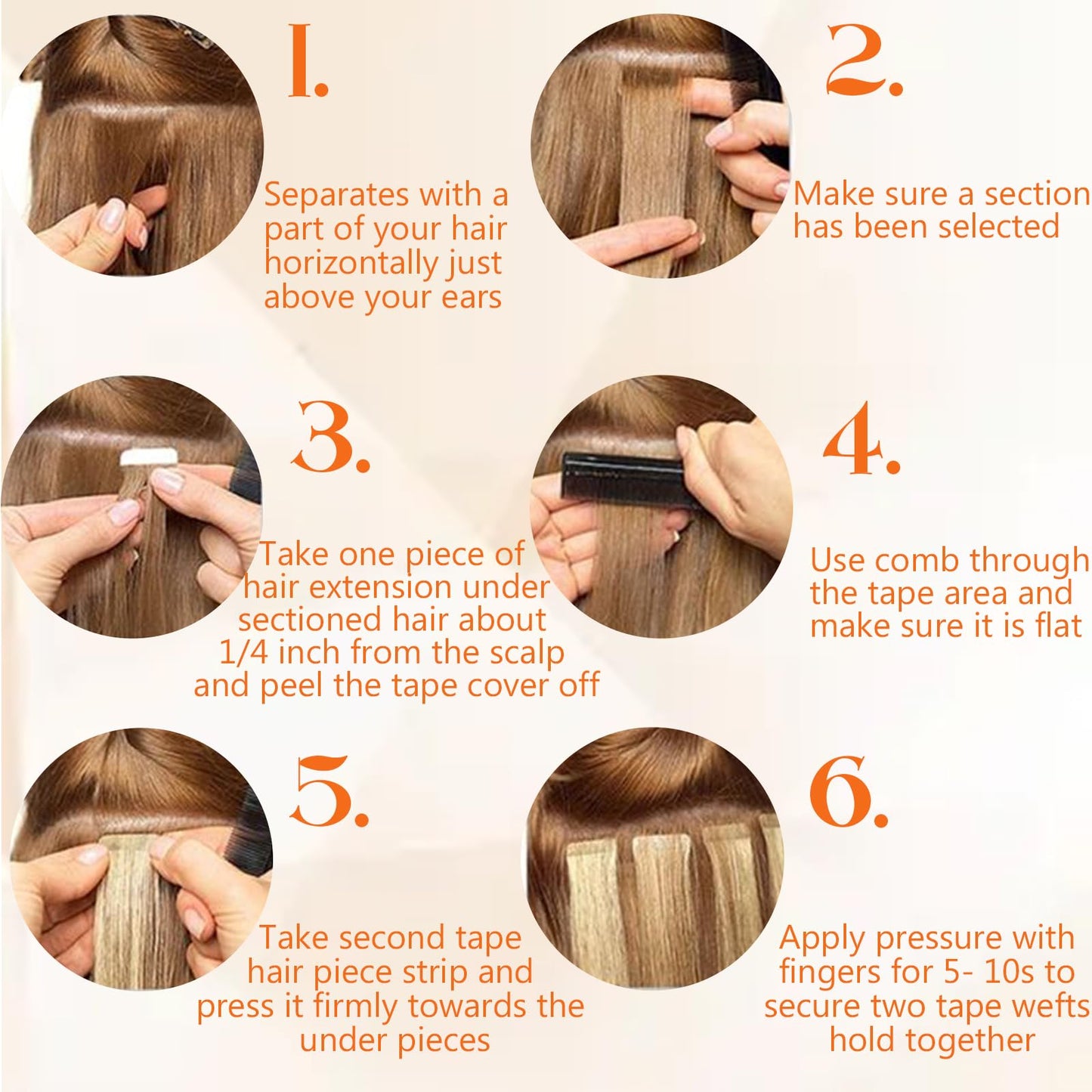Full Shine Invisible Tape in Hair Extensions Human Hair 18 Inch Tape in Brown Hair Extensions Color 4/24/4 Balayage Tape in Extensions Real Hair Extension Tape in Human Hair Extensions 50 Gram 20 Pcs