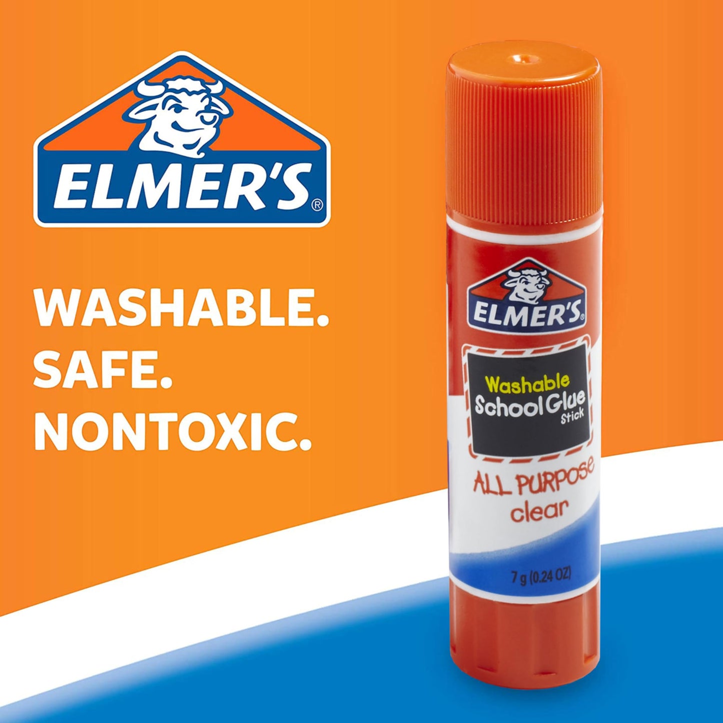 Elmer's All Purpose School Glue Sticks, Washable, 22 Grams, 30 Count - Classroom, Arts & Crafts, #1 Teacher Brand