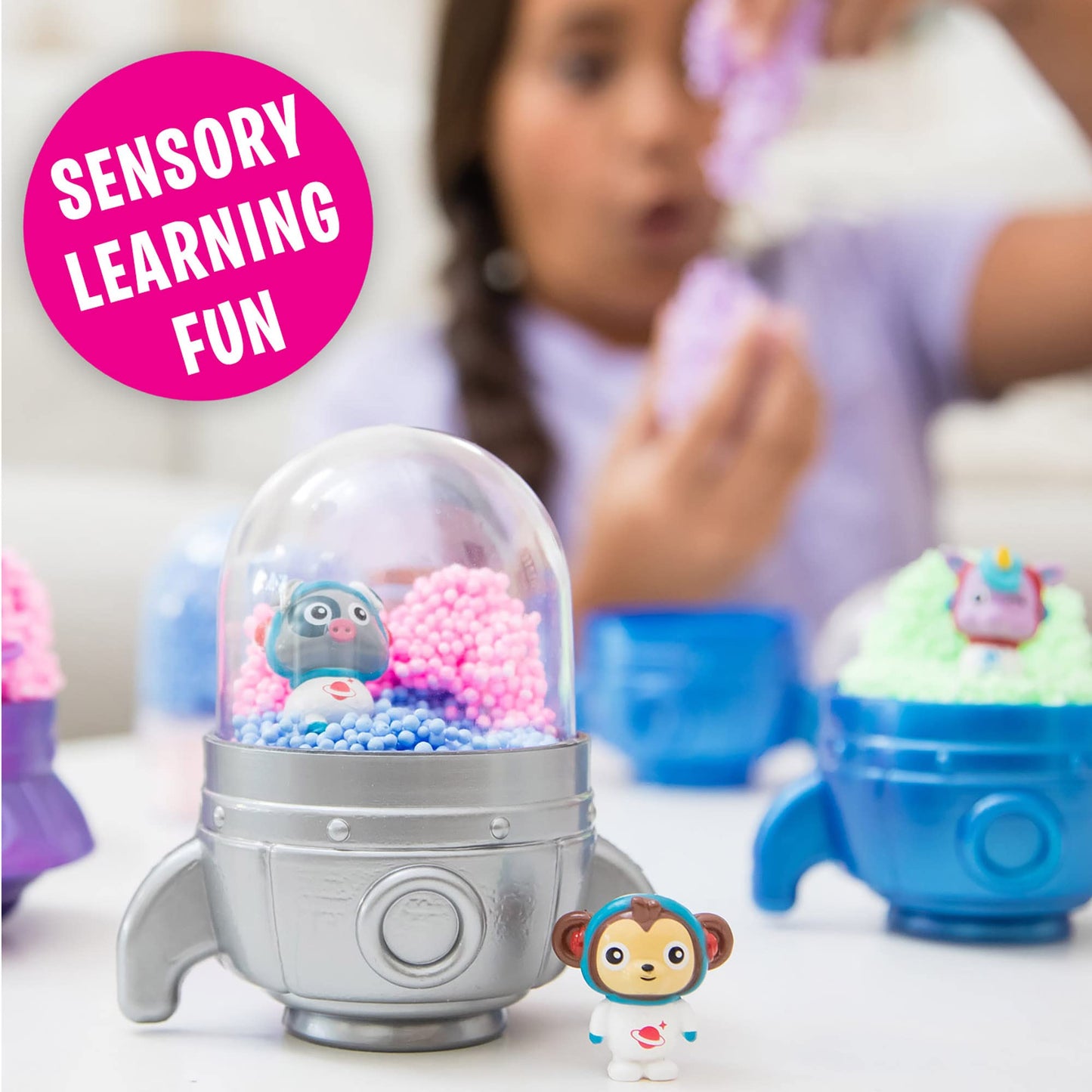 Educational Insights Playfoam Pals Space Squad 6-Pack, Fidget, Sensory Toy for Boys & Girls, Ages 3+