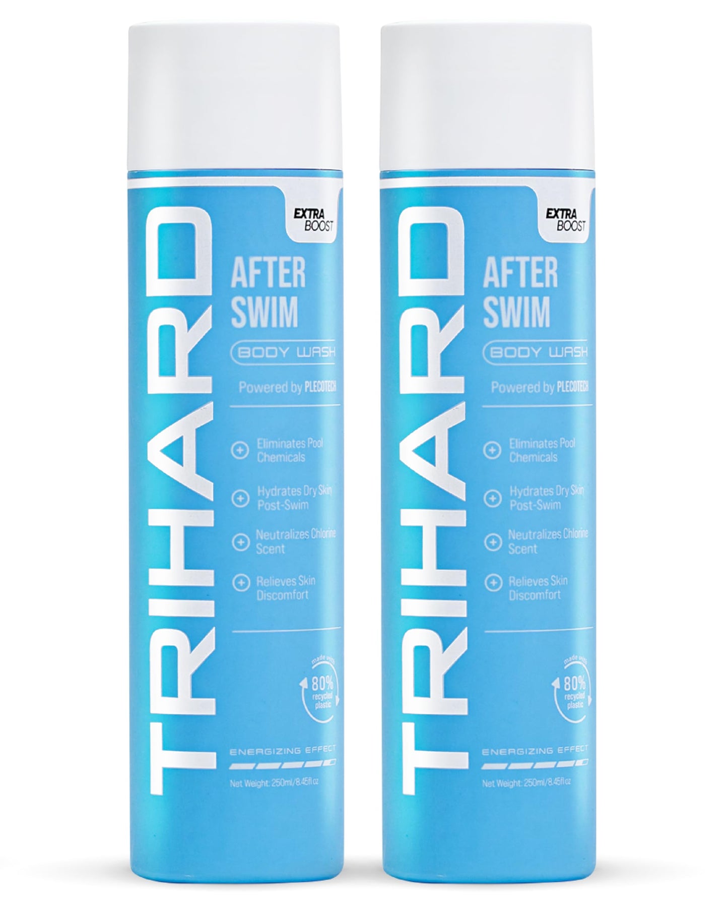 TRIHARD Chlorine & Saltwater Detox Body Wash | Advanced Hydration for Swimmers | Post-Swim Skin Soothing