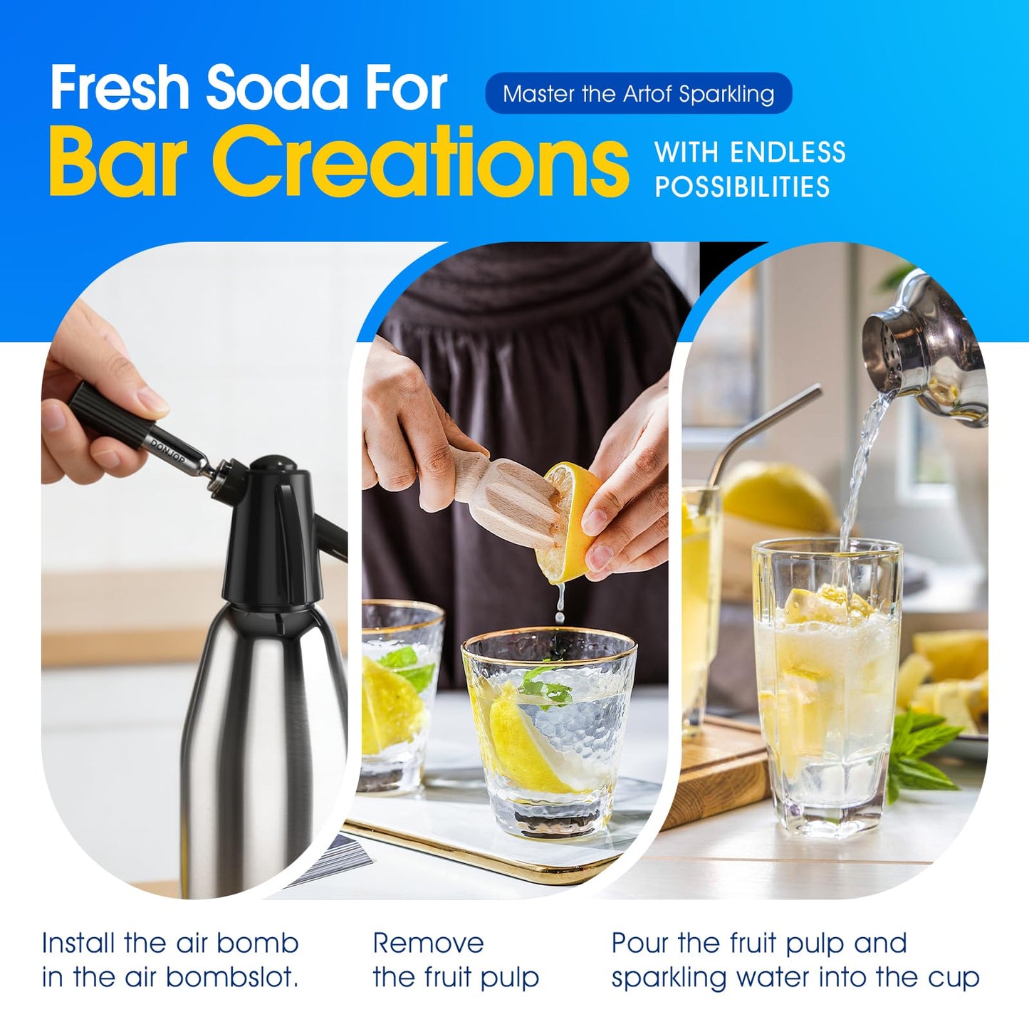 30 Pack 8G CO2 Cartridges,CO2 8G Soda Cartridges for Soda Maker Food Grade Seltzer Water Cartridges Non-Threaded Soda Chargers Compatible With Soda Siphons,Food Grade CO2 Cartridges