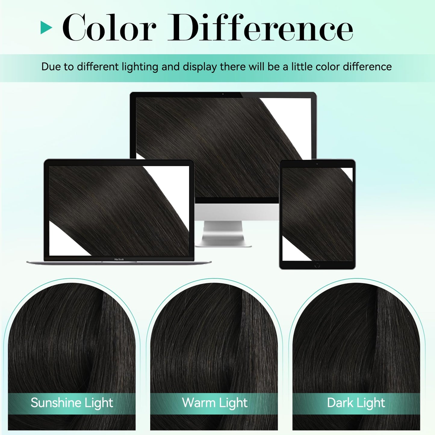 Ukira Dark Brown Human Hair Clip in Extensions, 18 Inch 120g Brown Hair Extensions Real Human Hair, Seamless Clip in Hair Extensions for women Soft Silky Straight Brown Hair Extensions