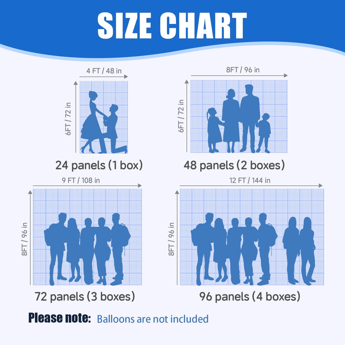 24 Pcs Silver Shimmer Wall Backdrop Panels for Party Decoration, 12 inch x 12 inch Silver Sequin Backdrop for Birthday Graduation Anniversary Engagement