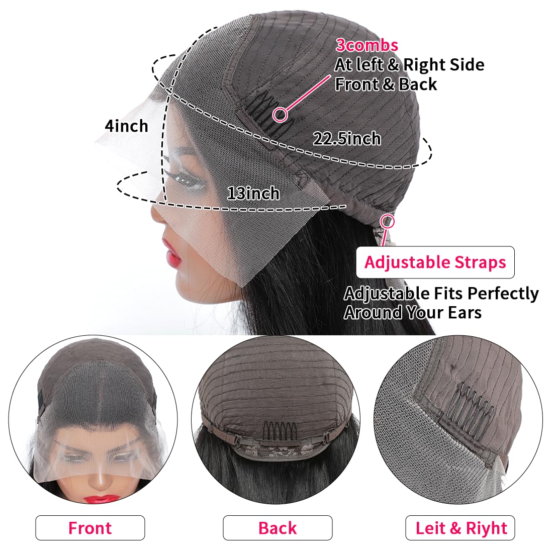 Lovelyworld Deep Wave Lace Front Wigs Human Hair 30 inch 200 Density 13X4 HD Deep Curly Lace Front Human Hair Wig Lace Frontal Human Hair Wigs for Women