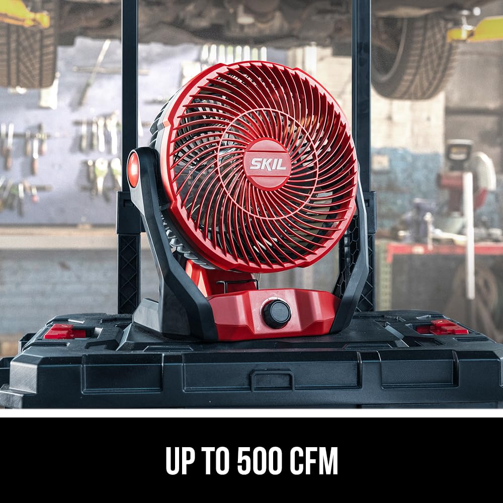 SKIL Brushless 7" Jobsite Fan, Tool Only- FN0700D-00