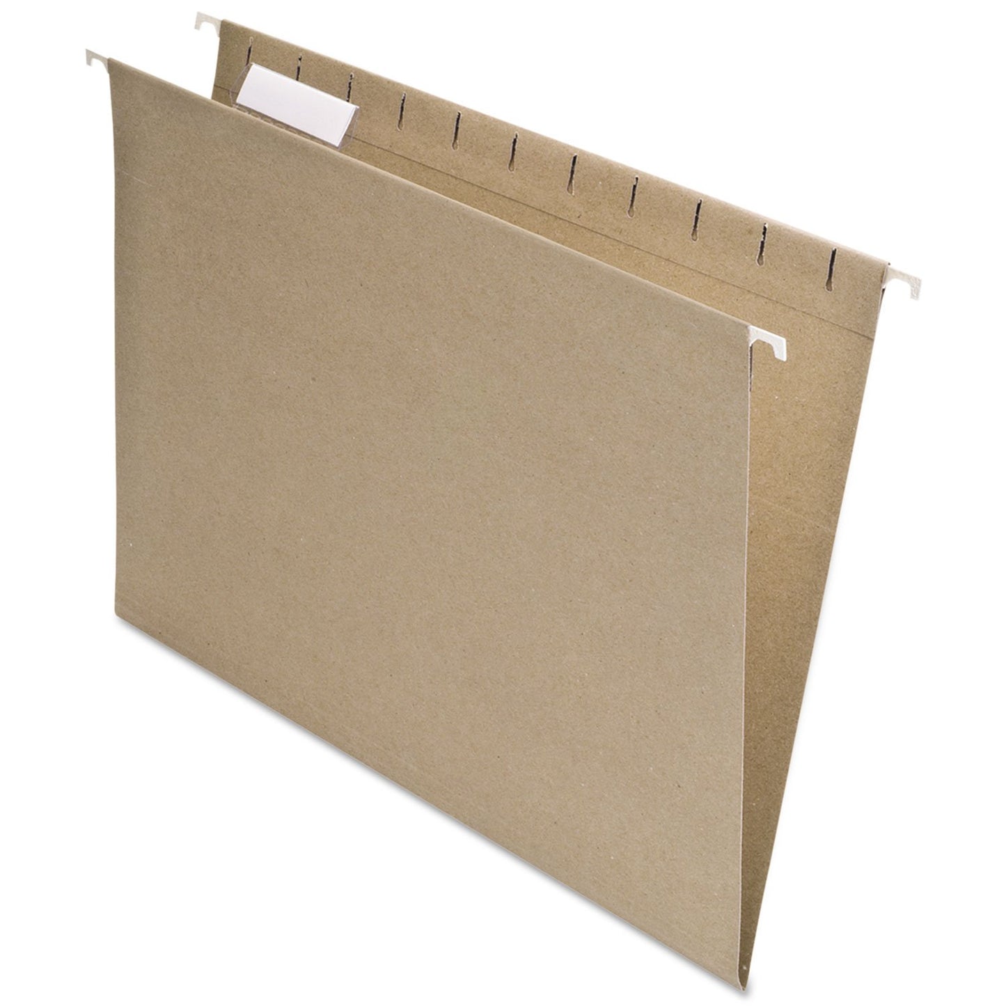 EarthWise by Pendaflex 100% Recycled Hanging Folders, Letter Size, 1/5 Cut, Natural, 25 per Box (74542)
