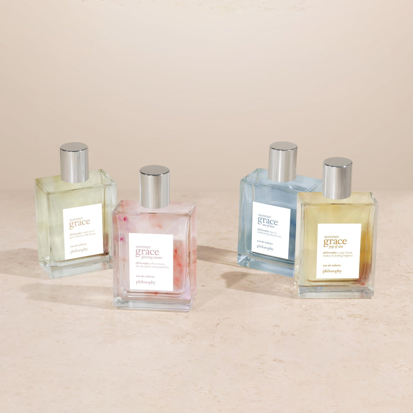 philosophy solar daydream eau de toilette - sweet & floral women's perfume - with notes of jasmine, coconut & saltwater - long lasting fragrance