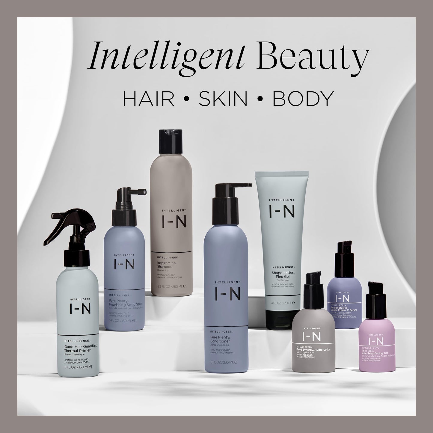 Intelligent Nutrients InspiraMint Shampoo, Invigorating Organic Mint Daily Shampoo for Fine and Oily Hair, Balancing, Refreshing, Color-Safe, Vegan, 8.5 Fl Oz