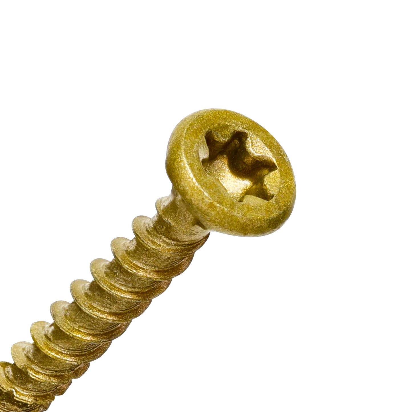 Power Pro 48606 Wood Screws, #8 x 1-1/2", Premium Outdoor Deck Screws, Rust Resistant, Epoxy Coated Bronze, 5lb Tub, 1015 pcs