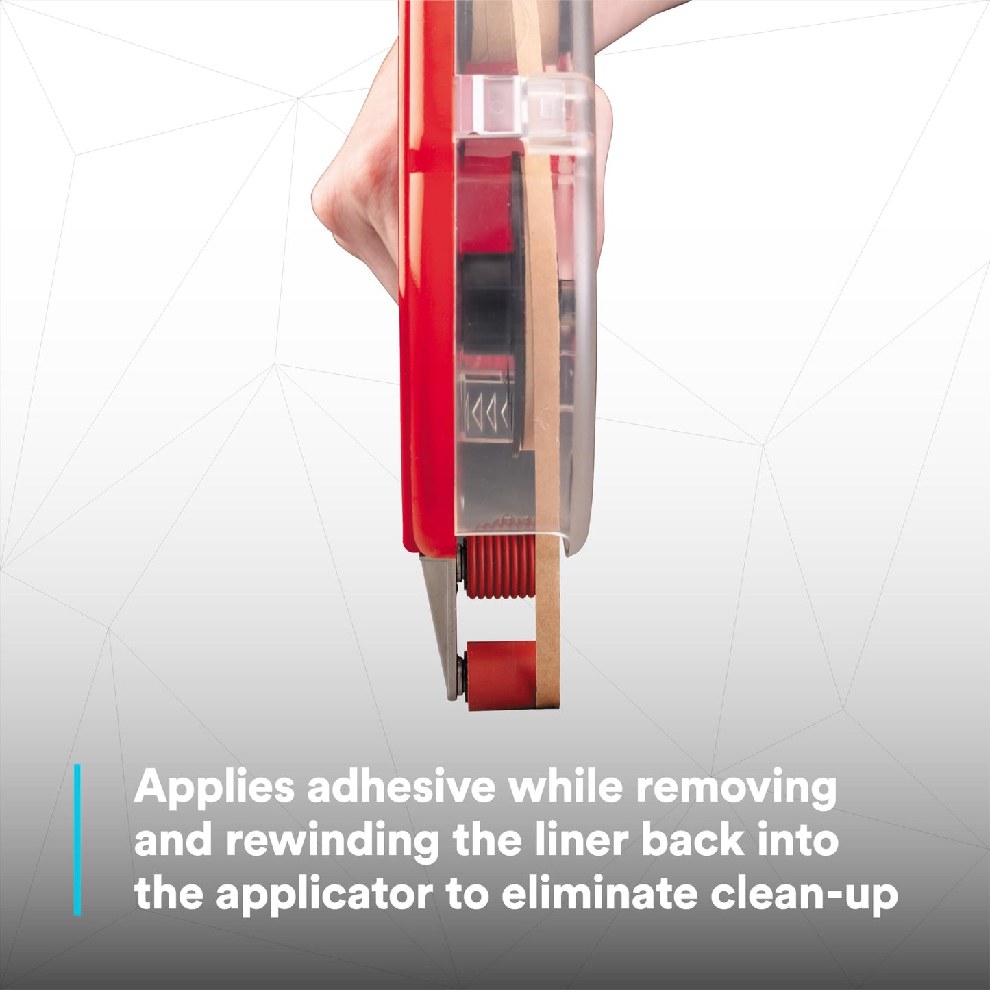 3M 714 1/4" ATG Adhesive Applicator: For 1/4" ATG tape (Red)
