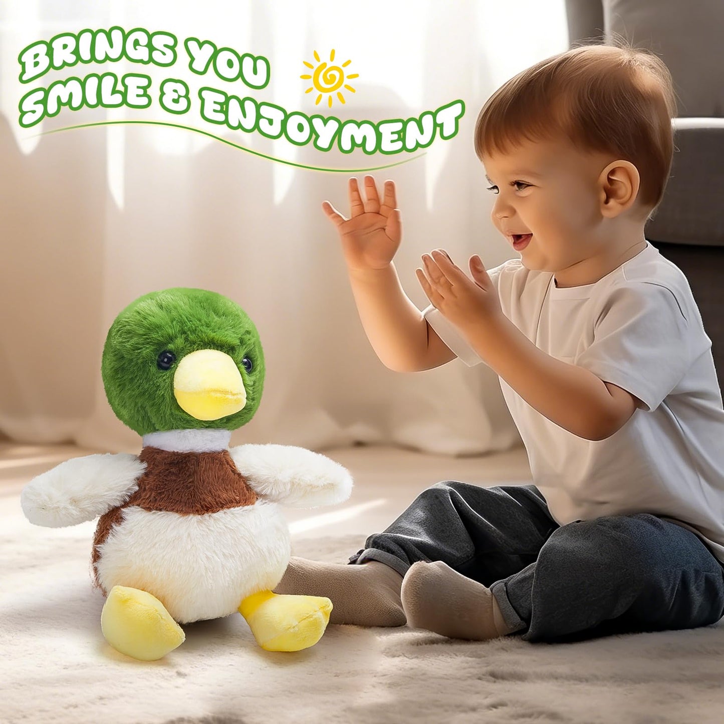 SpecialYou Microwavable & Weighted Mallard Duck Plush