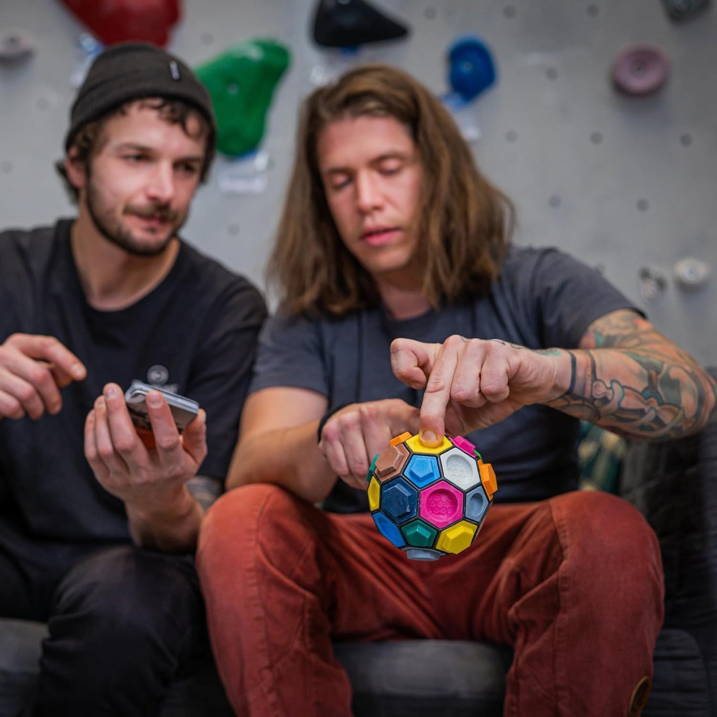 BOULDER BALL BOULDERBALL Basic 3D Climbing Ball, World Novelty, Climbing in The tiniest Space - Concentration, Creativity, Dexterity