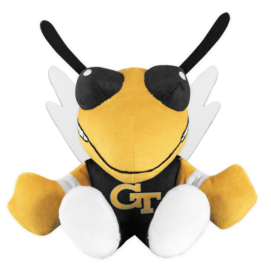 Bleacher Creatures Georgia Tech Yellow Jacket Mascot 8" Kuricha Sitting Plushies - Soft Chibi Inspired Mascot