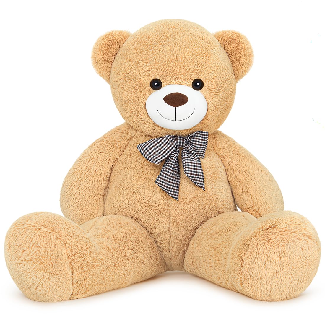 Yeqivo Giant Teddy Bear XXL Giant Teddybear (Light Brown)