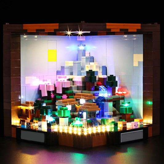BrickSoul Crafting Table Leg0 Light Kit, Led Light Kit for Leg0 21265, Light Up Your Legos - NO Leg0 Blocks Set (Classic Version)