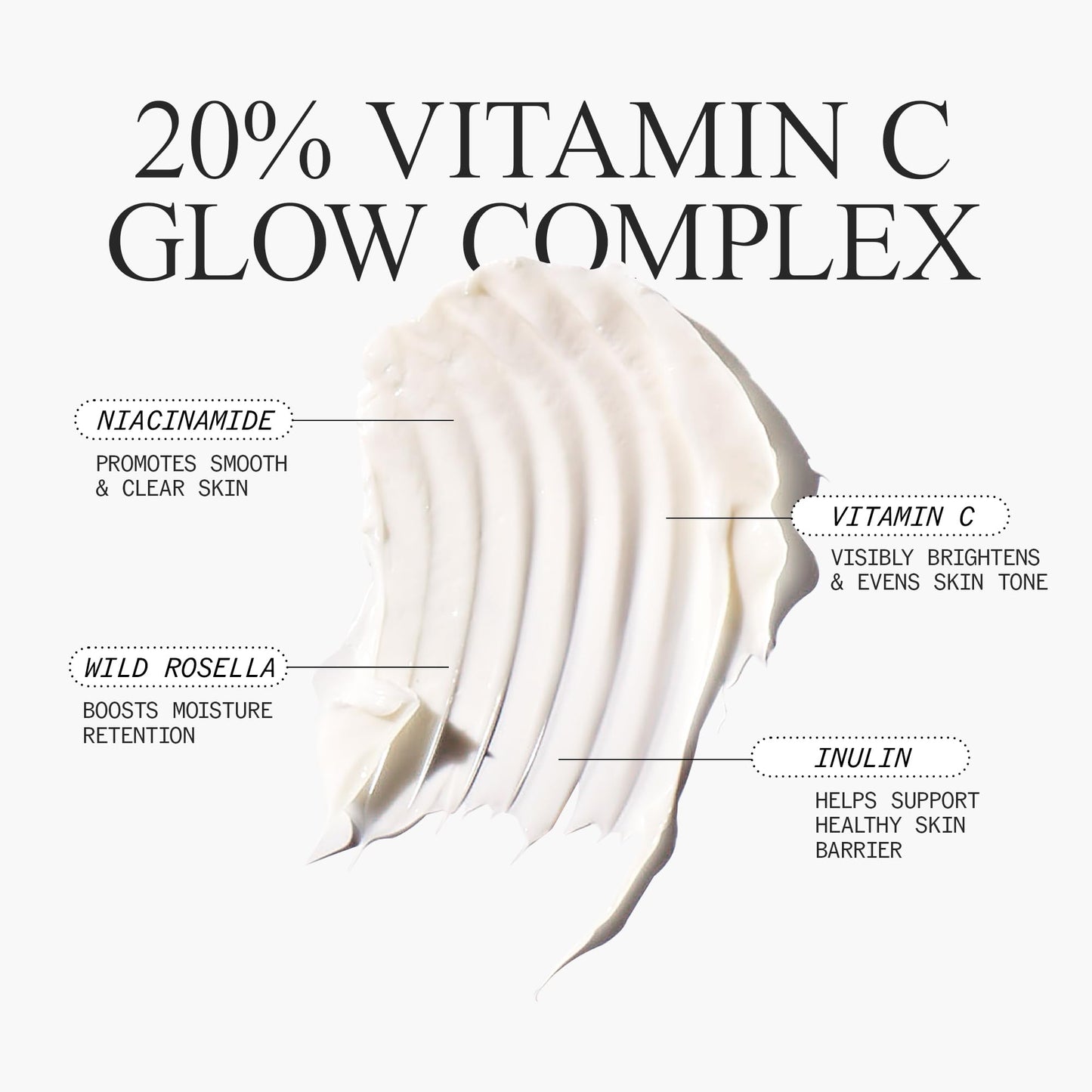 Juice Beauty PREBIOTIX C-Boost72 Hydrating Whipped Cream 20% Vitamin C Niacinamide Complex - 50 mL - Evens Skin Tone, Hydrates & Smooths - Vegan & Cruelty Free