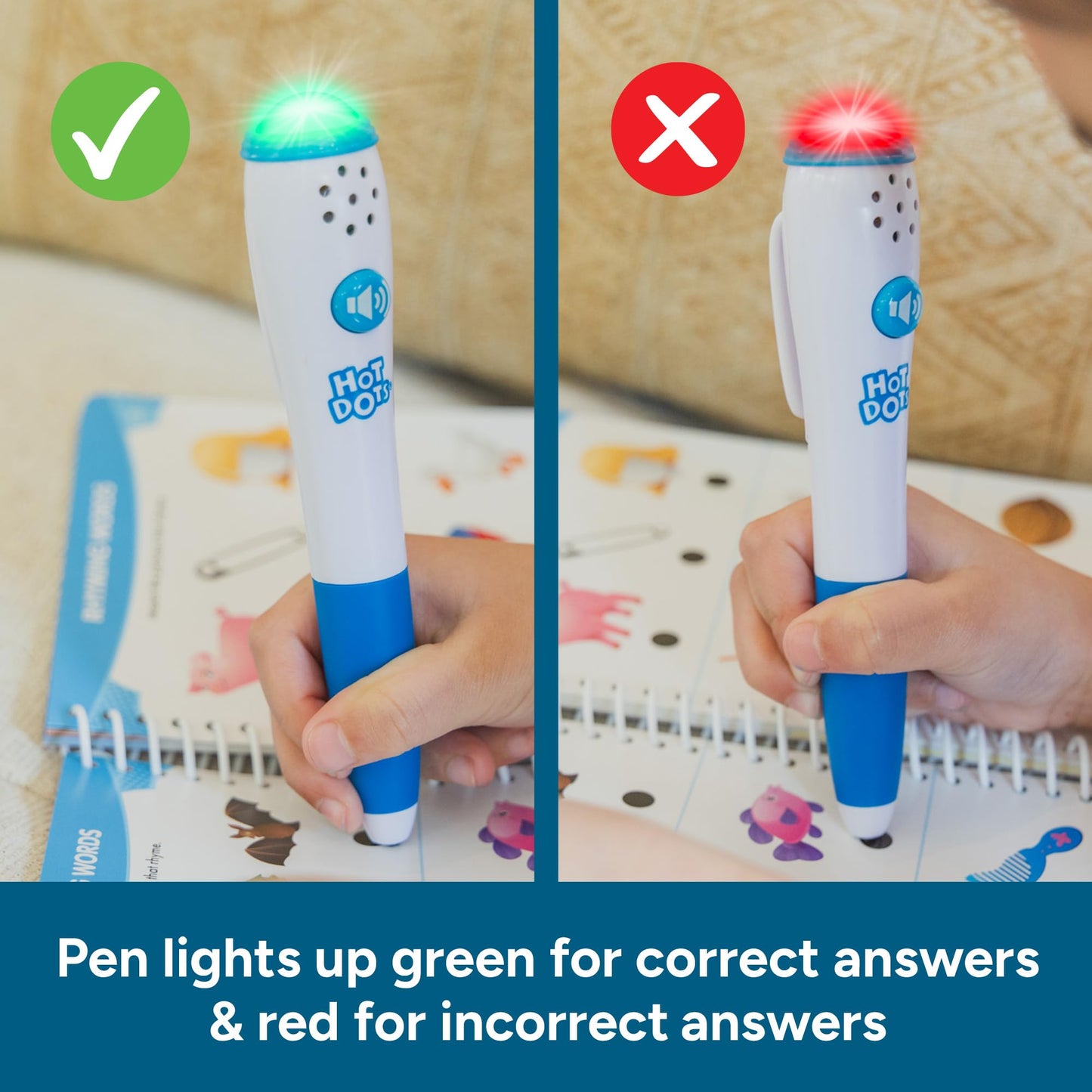 Educational Insights 2390 Hot Dots Junior Let's Master Pre-K Reading