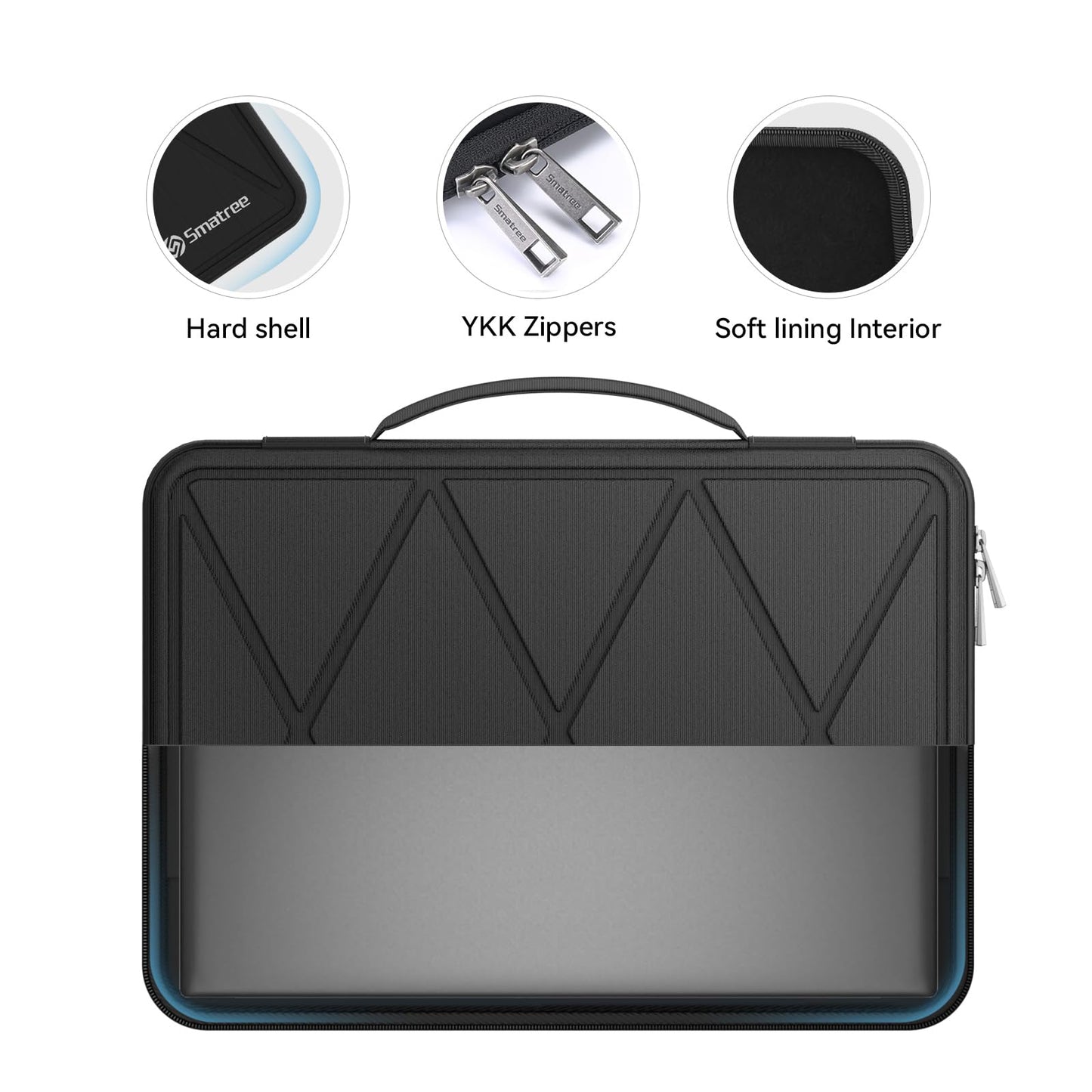 Smatree Hard EVA Protective Sleeve Case Compatible for 16 inch ASUS Vivobook Pro 16X (N7601), for 16 inch ASUS Vivobook S 16 FLIP OLED, for 16 inch ASUS Vivobook Pro 16X/16(K6602) Laptop Bag (X8283)