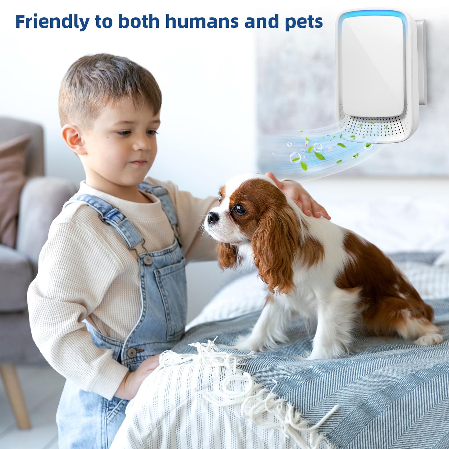 2026 New Plug in Air Purifiers Air Ionizers for Dust Mites, Odor Eliminator for Home with Negative Ion Generator, Quiet Portable Air Freshener Plug In for Bedroom,Dust,Office,Kitchen,Smoke (8)
