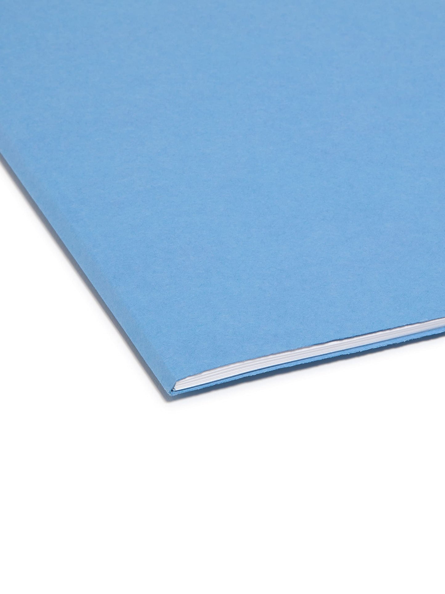 Smead File Folder, Straight-Cut Tab, Letter Size, Blue, 100 per Box (10935)