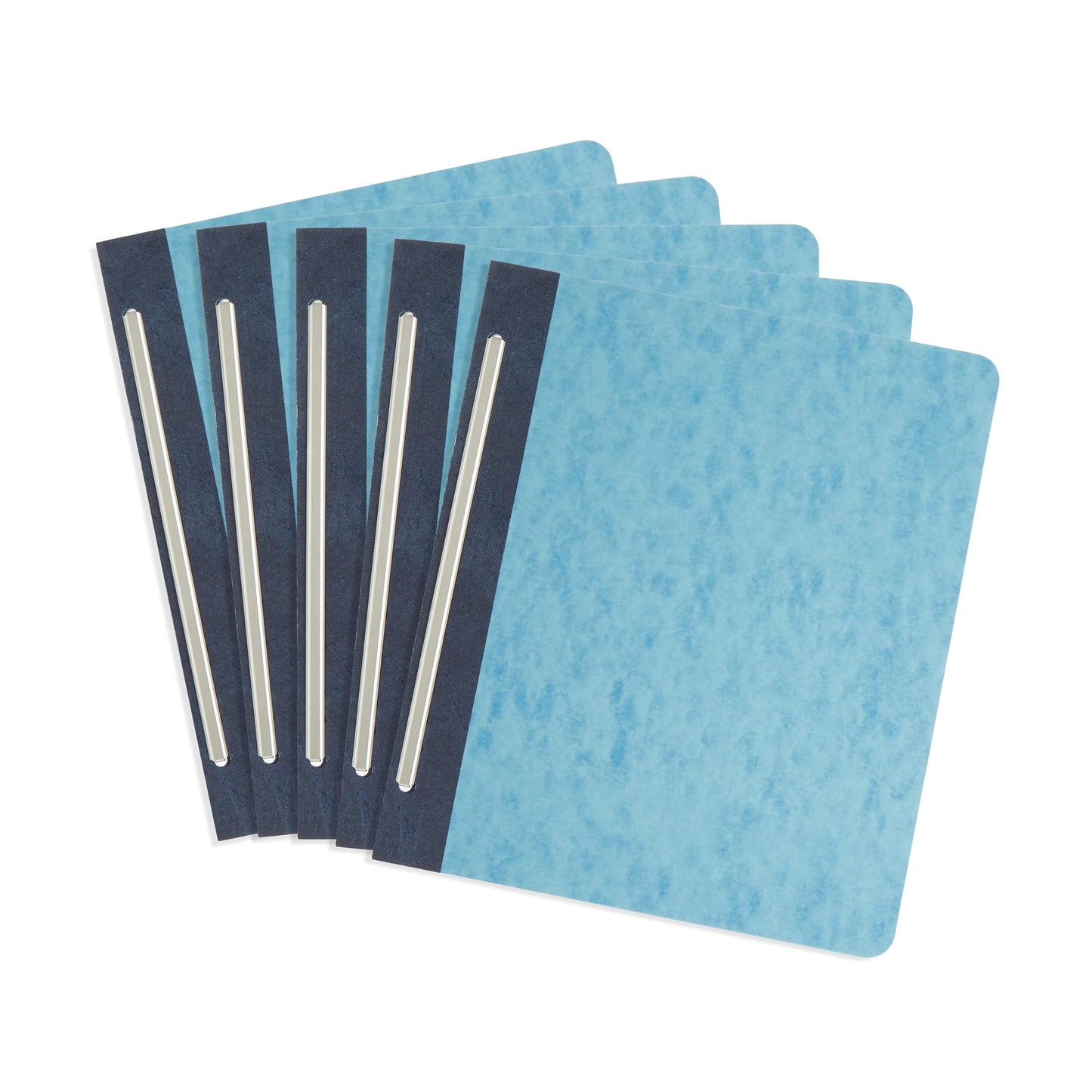 25 Blue Summit Supplies Pressboard Report Cover, Light Blue Business Report Covers, Pressboard Binder 8.5x11, Letter Size Report Binder, 25 Pack, 3'' Capacity
