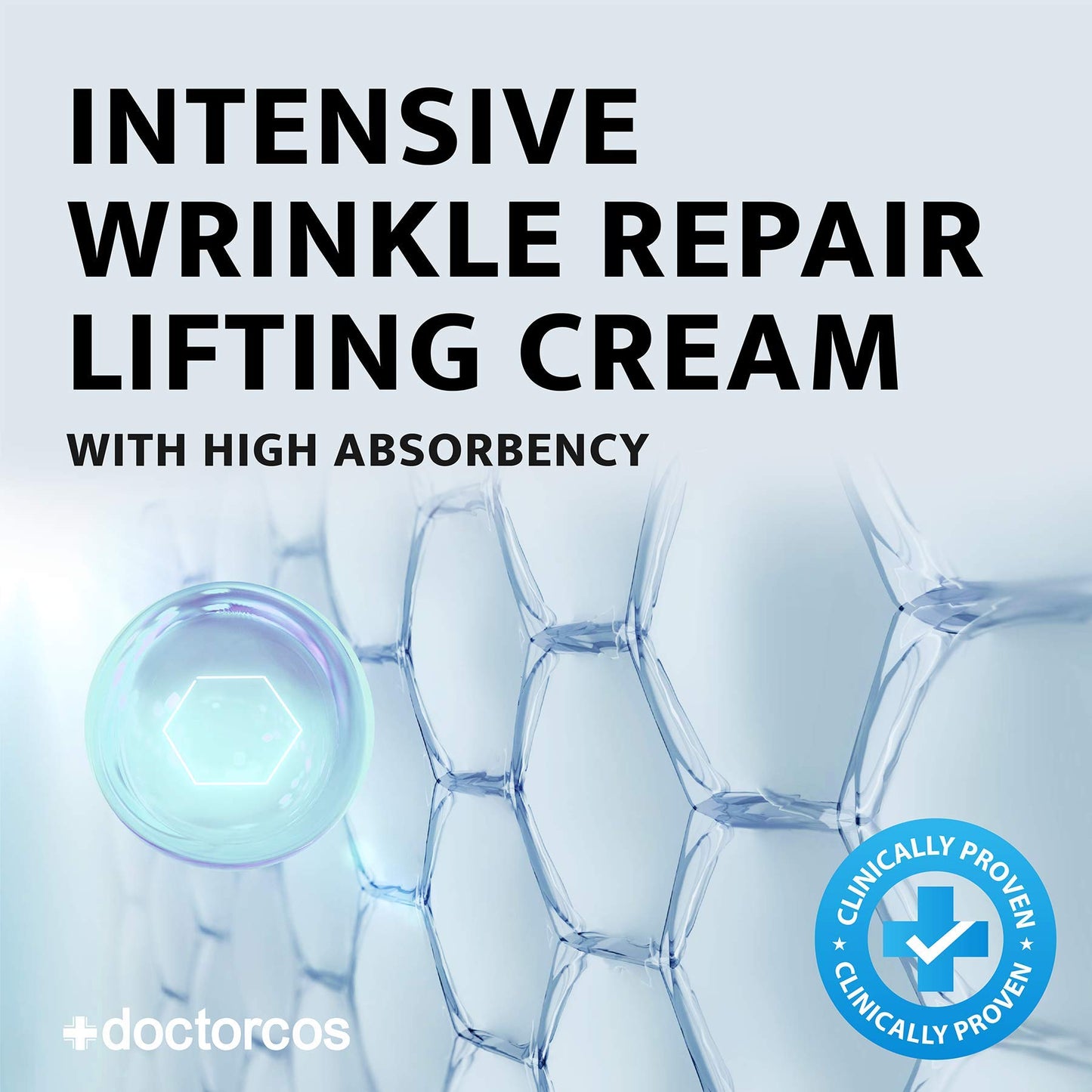 DOCTORCOS High Repelling Power Fill-up Wrinkle Cream for Women (1.7 oz) | Full Face and Under Eye Lifting Cream for Wrinkles | Fine Line Cream For Day and Night Use | Korean Skin Care Products