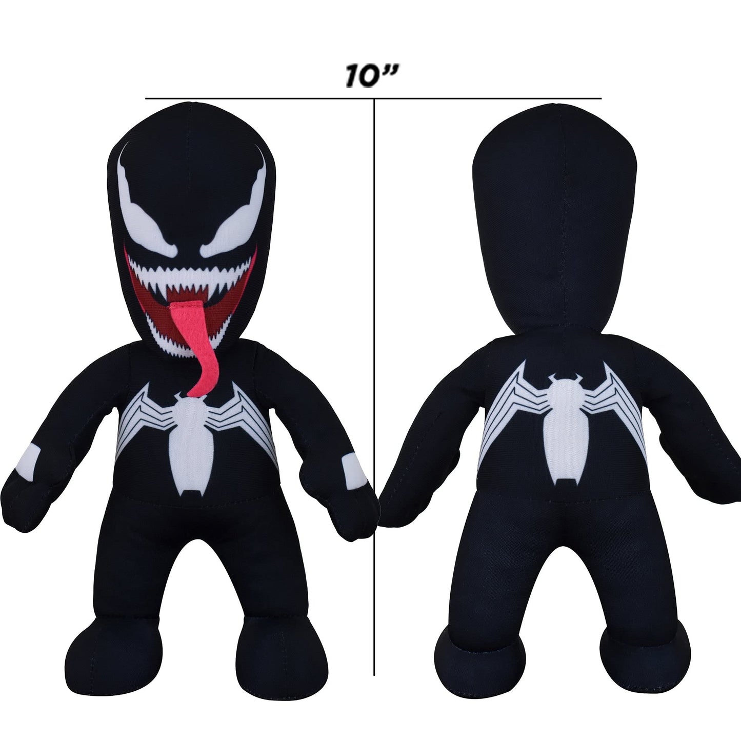 Bleacher Creatures Marvel Venom 10" Plush Figure- A Superhero for Play or Display